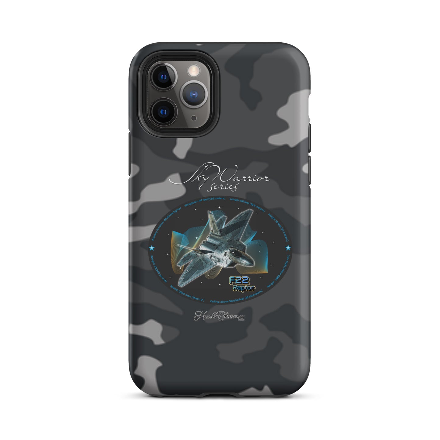 Matte - F22 Raptor Tough Case for iPhone