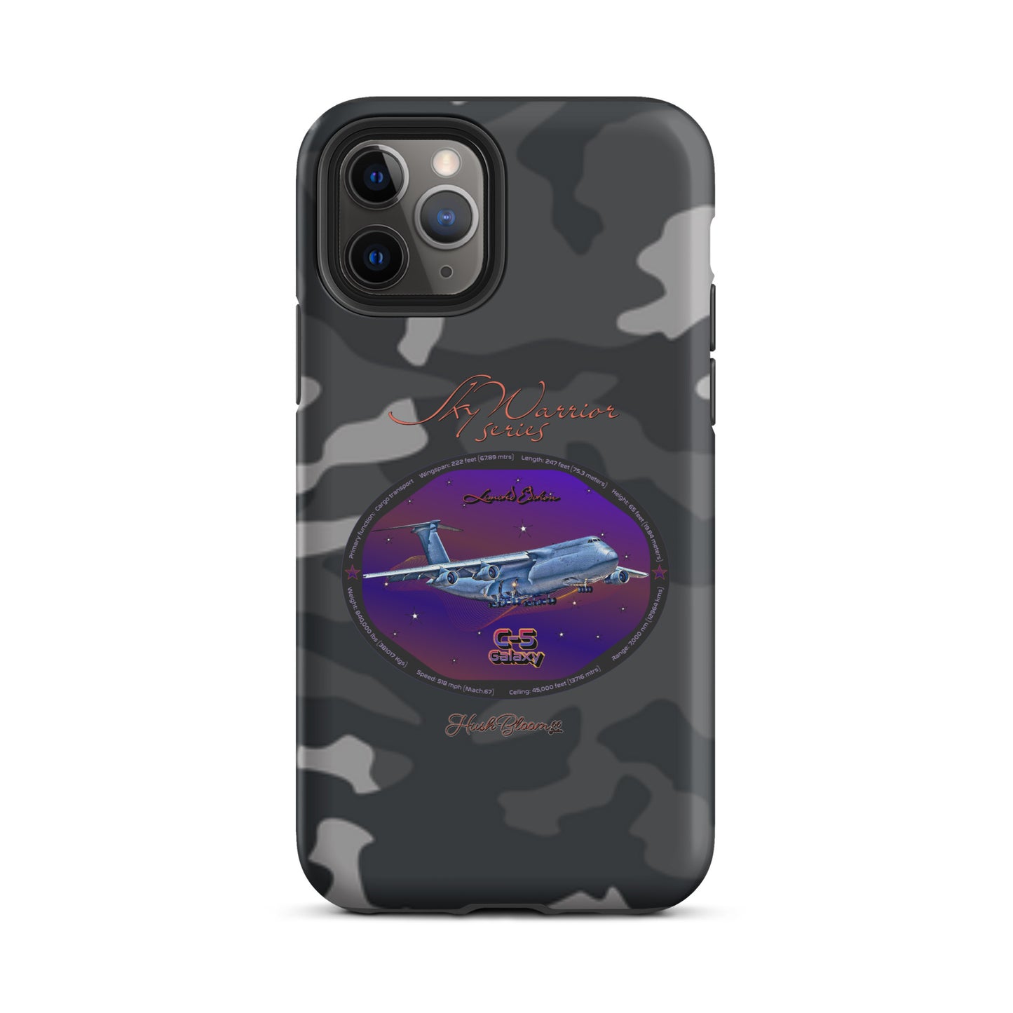 Matte - C5 Galaxy (Limited Edition) Tough Case for iPhone