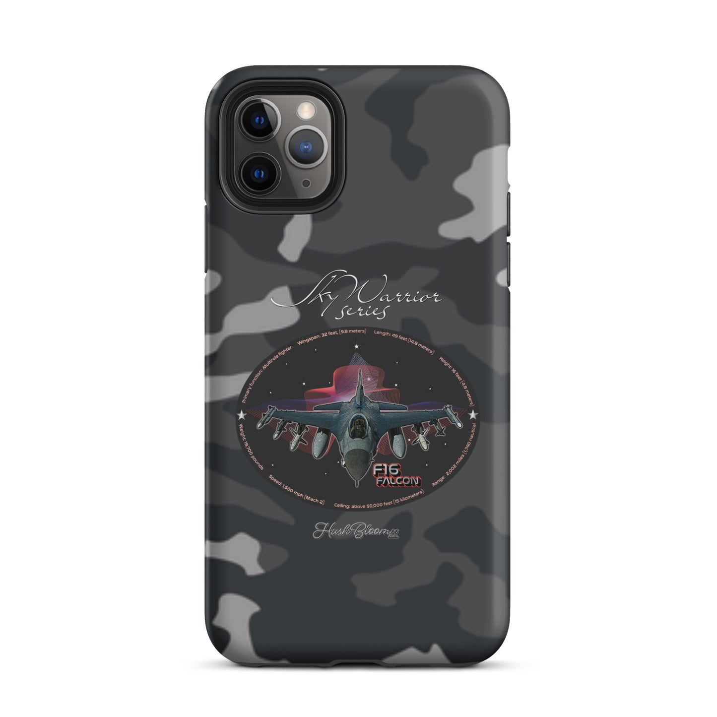 Matte - F16 Falcon Tough Case for iPhone