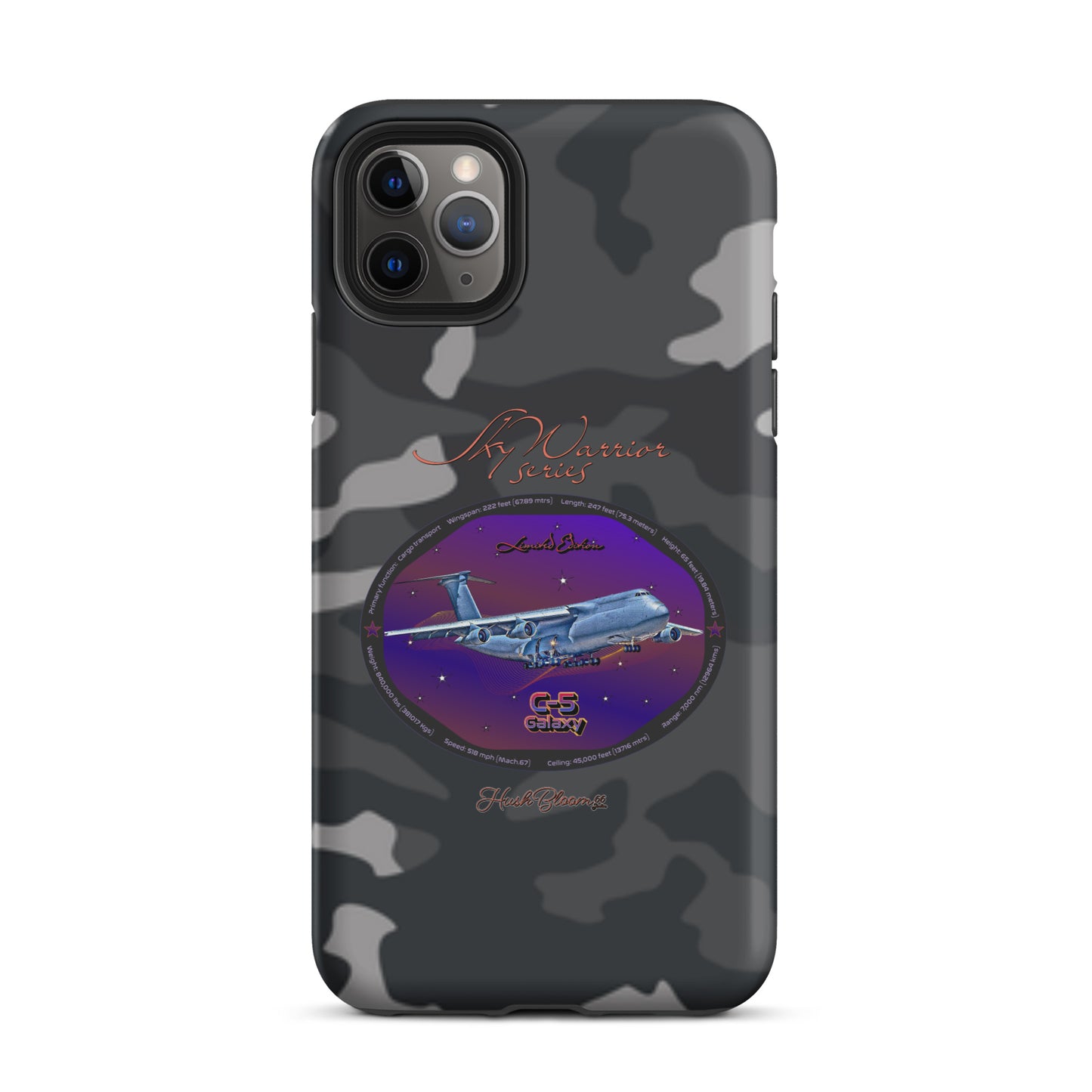 Matte - C5 Galaxy (Limited Edition) Tough Case for iPhone