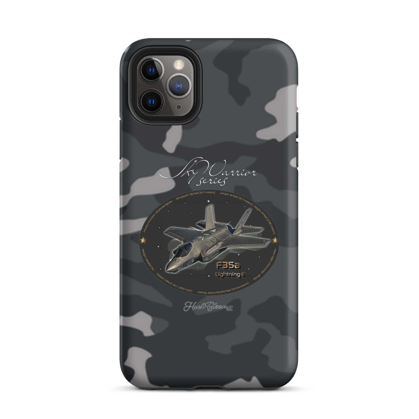 Matte - F35A Lightning Tough Case for iPhone