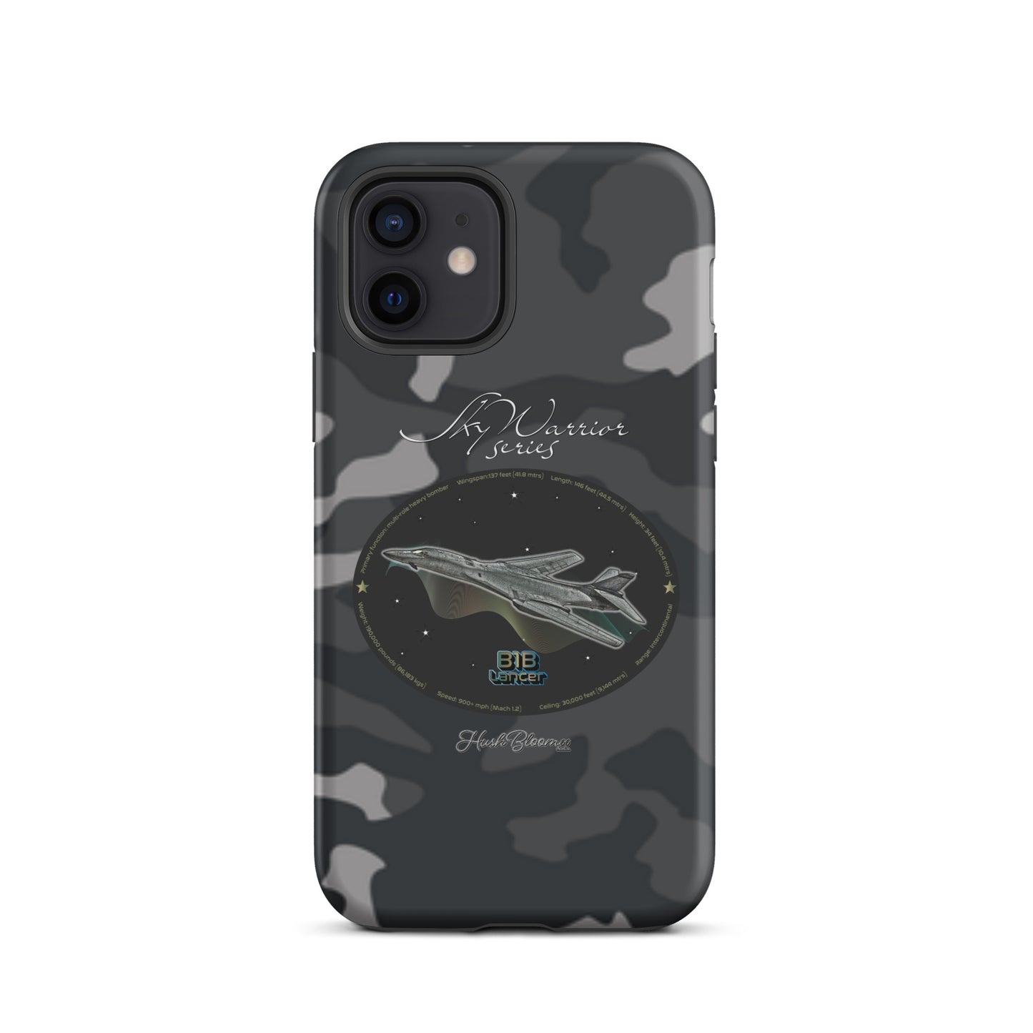 Matte - B1B Lancer Tough Case for iPhone