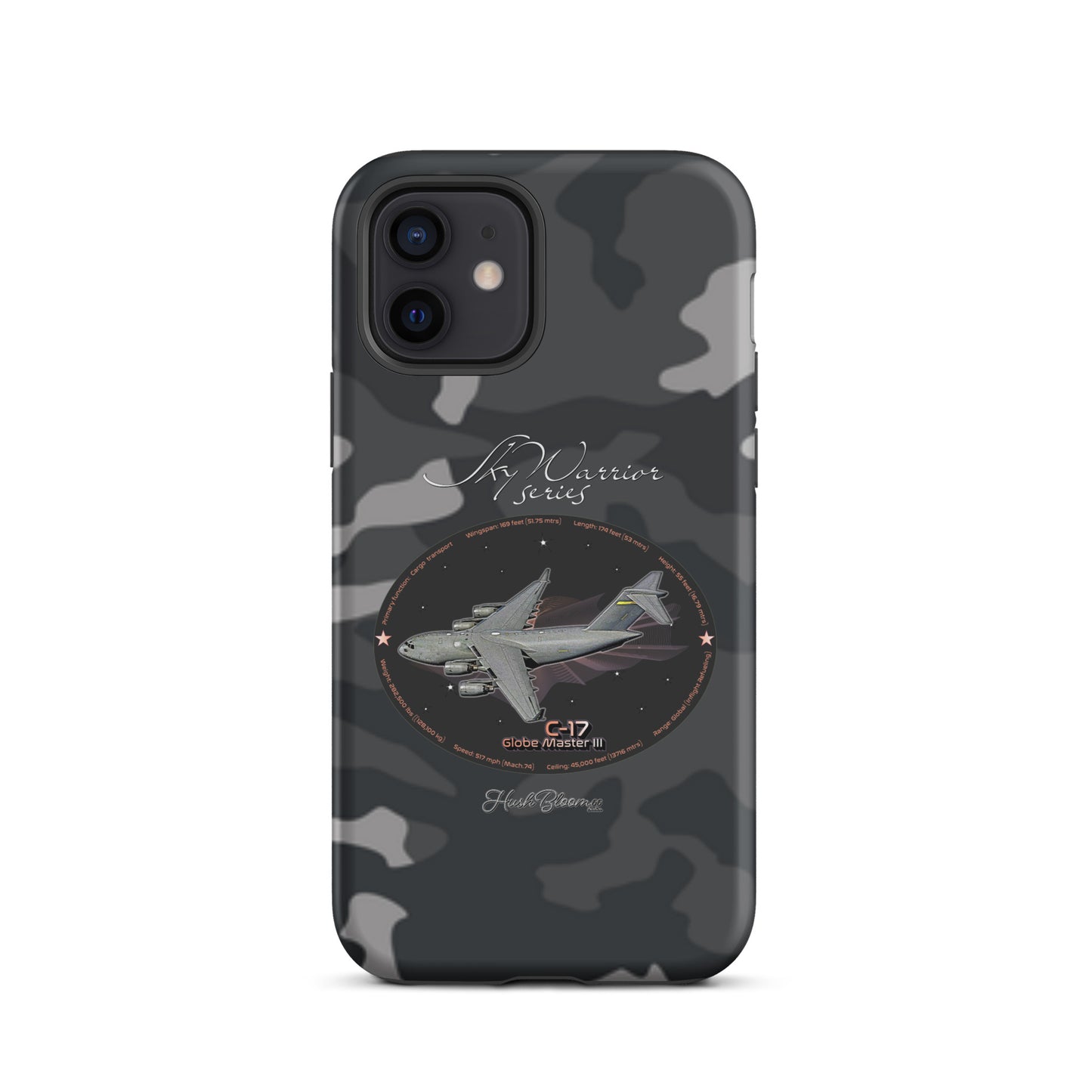 Matte - C17 Globe Master III Tough Case for iPhone