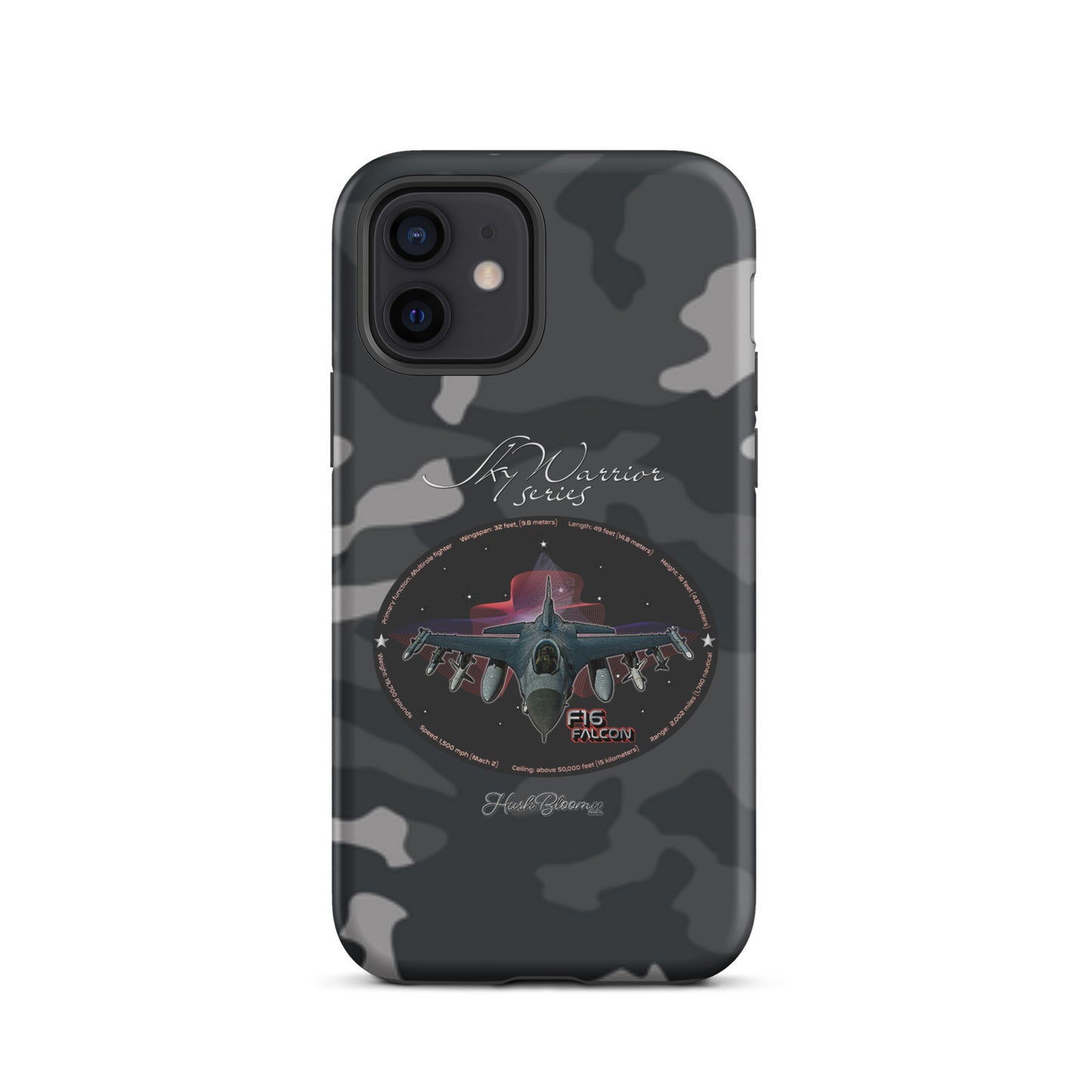 Matte - F16 Falcon Tough Case for iPhone