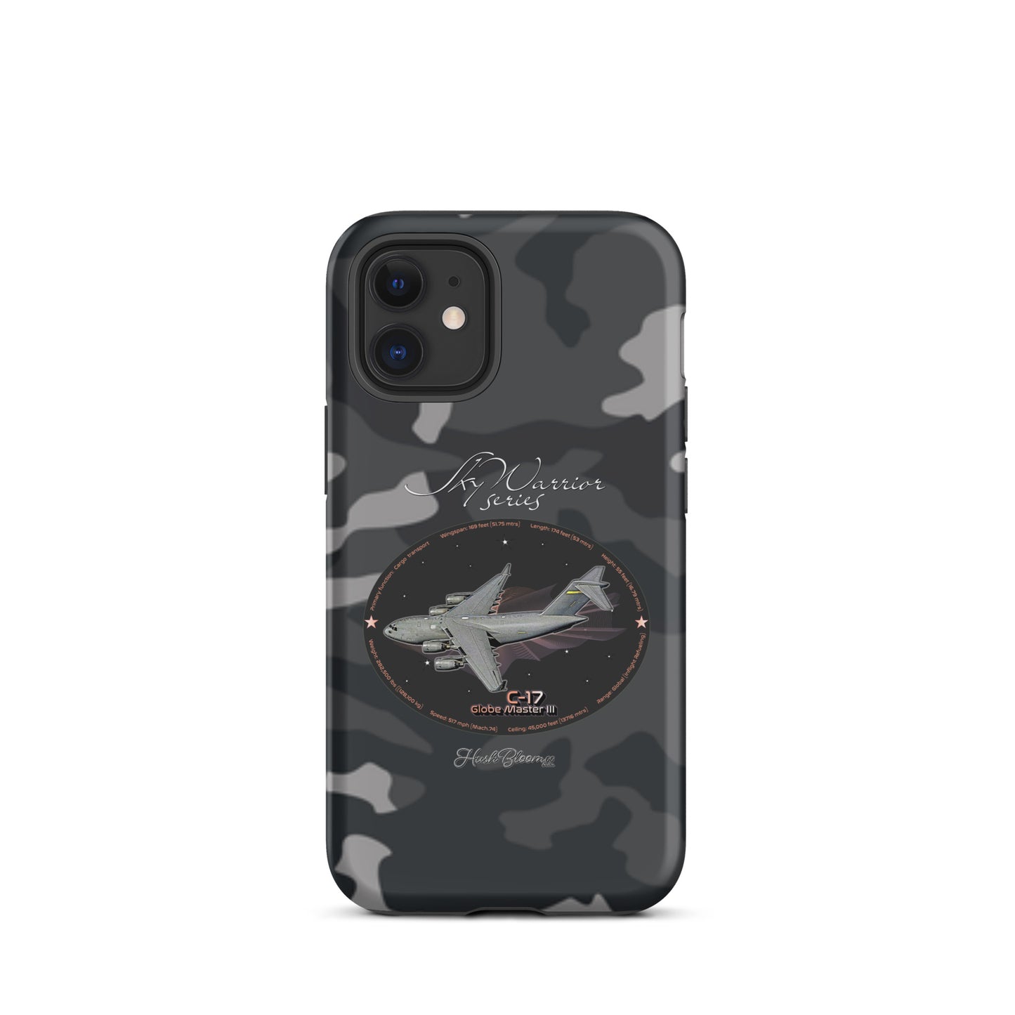 Matte - C17 Globe Master III Tough Case for iPhone