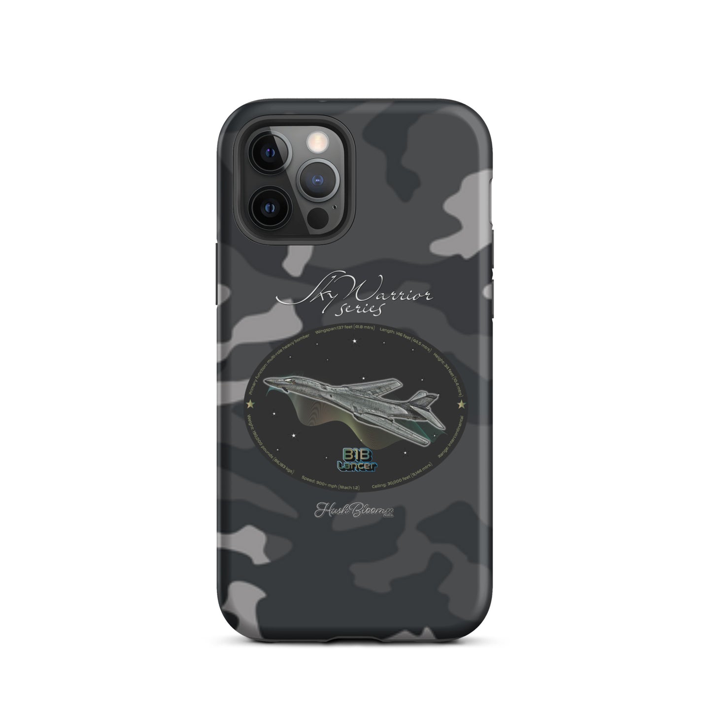 Matte - B1B Lancer Tough Case for iPhone