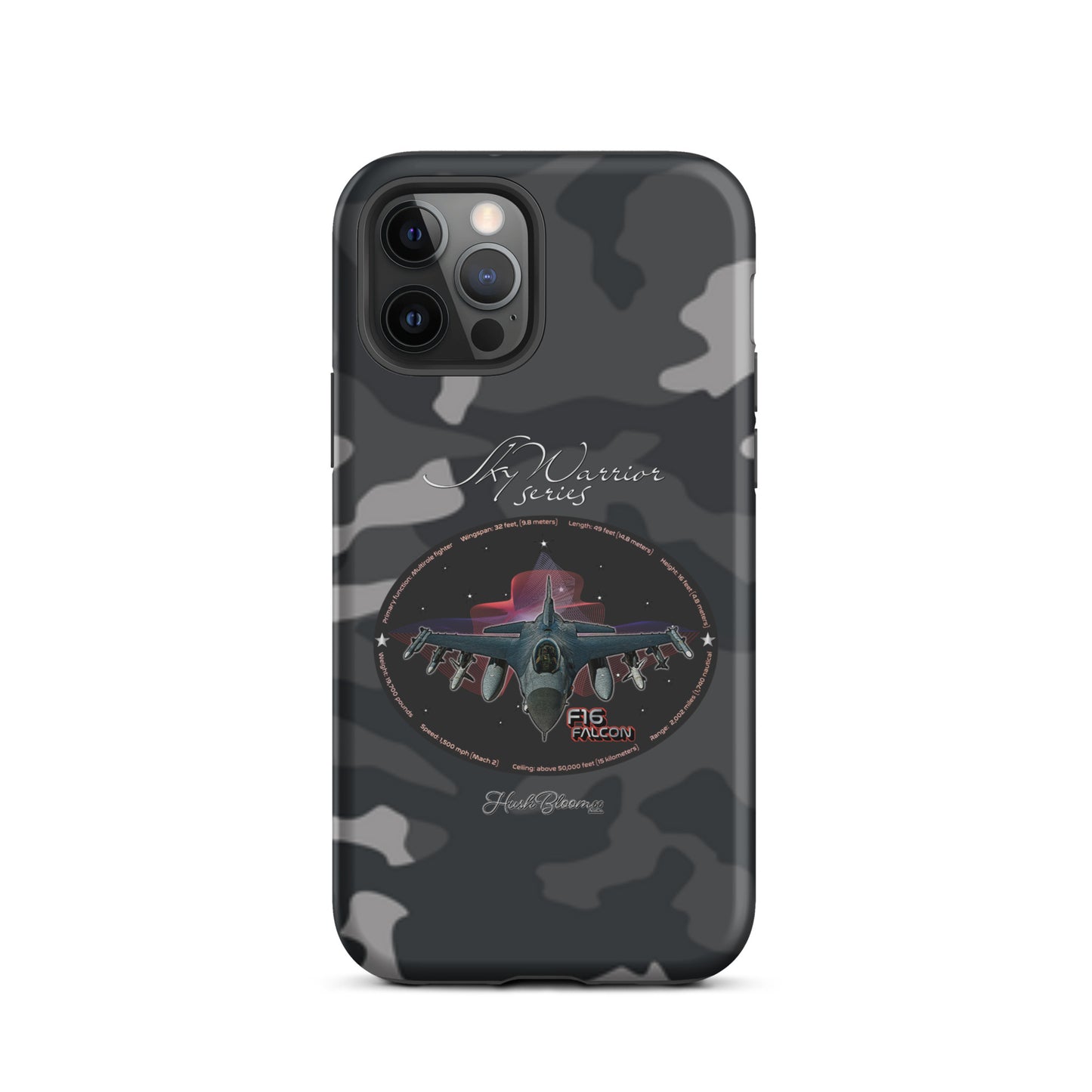 Matte - F16 Falcon Tough Case for iPhone