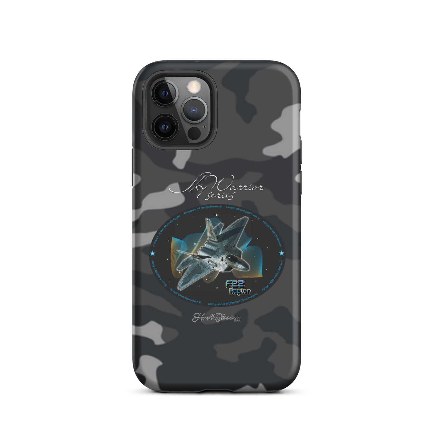 Matte - F22 Raptor Tough Case for iPhone