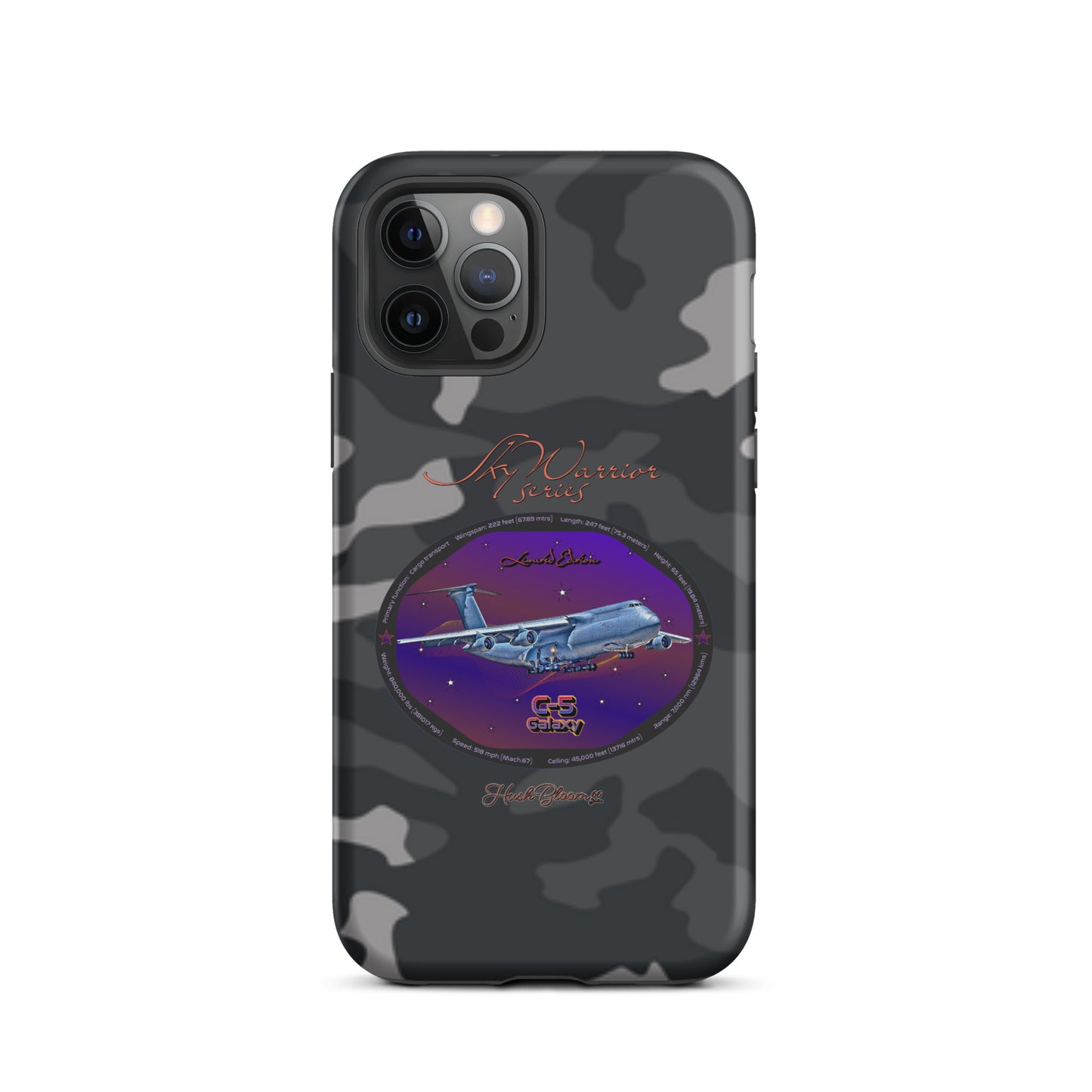 Matte - C5 Galaxy (Limited Edition) Tough Case for iPhone