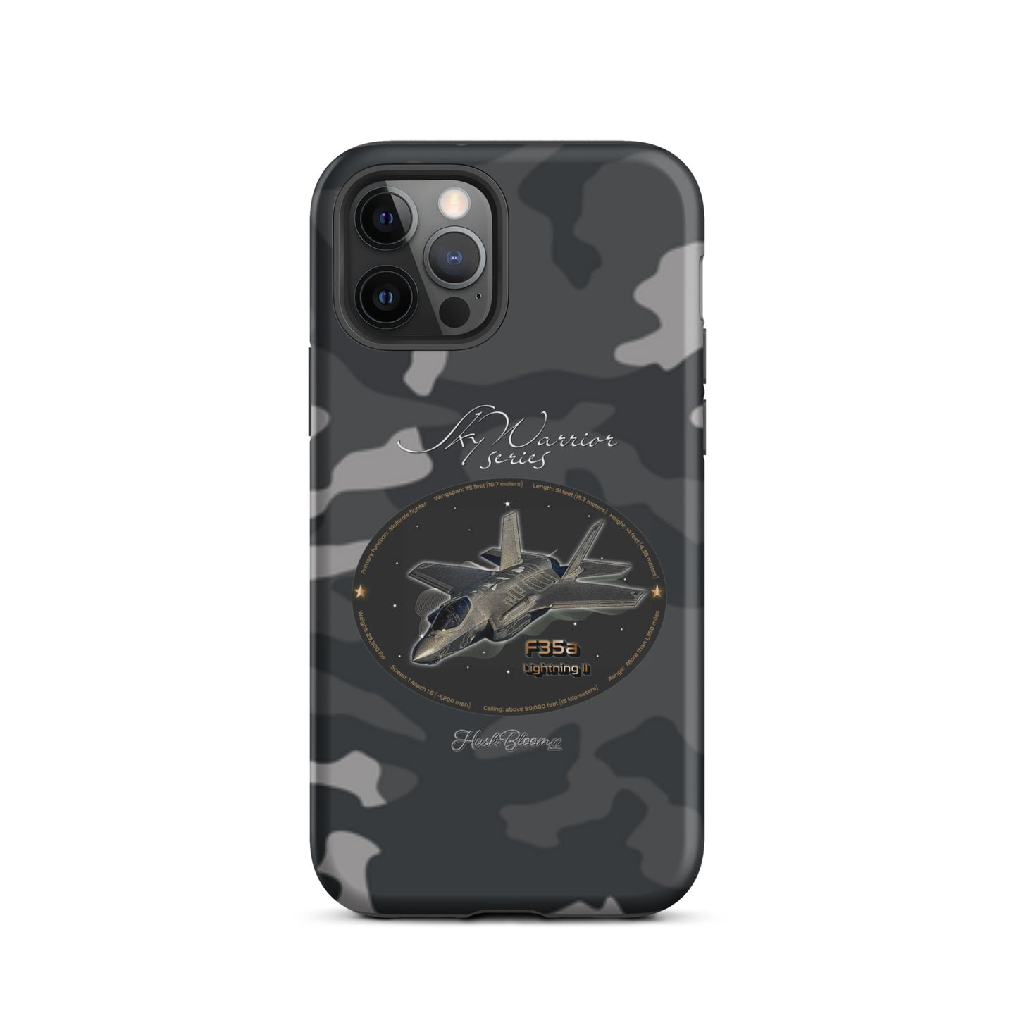 Matte - F35A Lightning Tough Case for iPhone