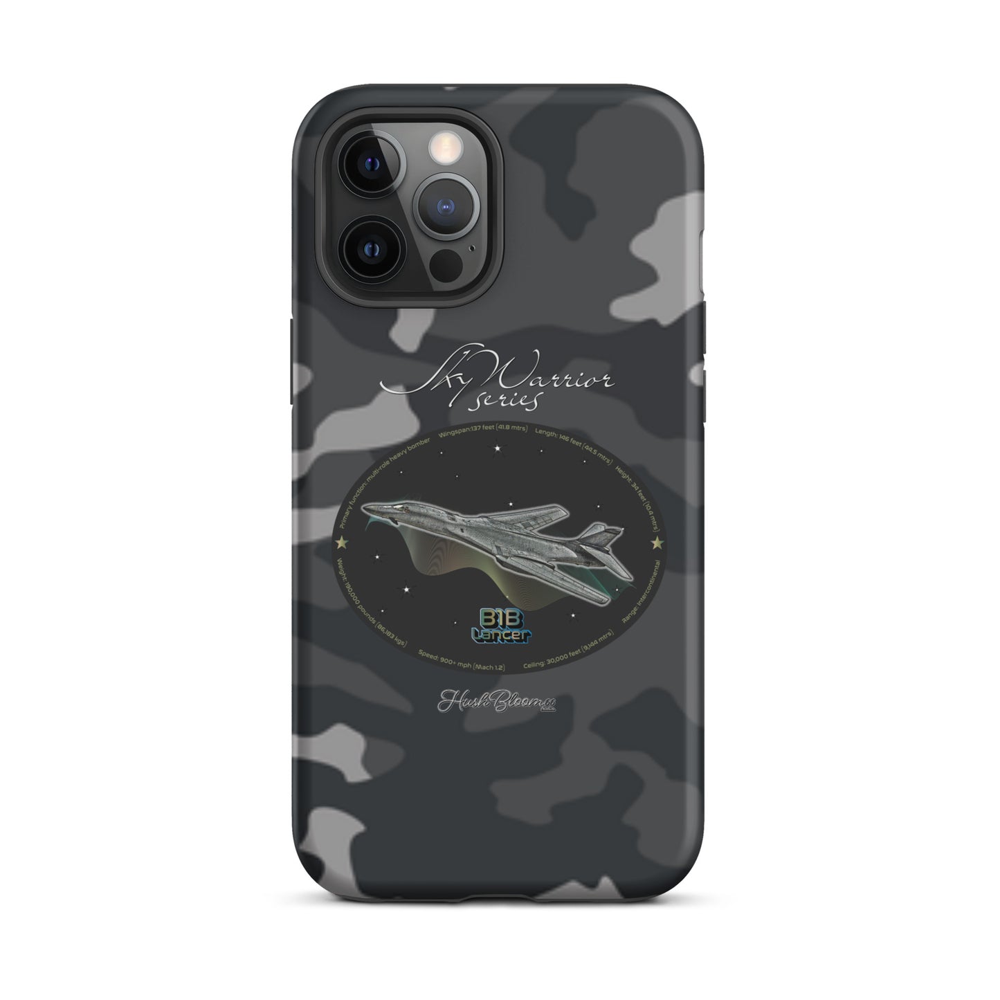 Matte - B1B Lancer Tough Case for iPhone