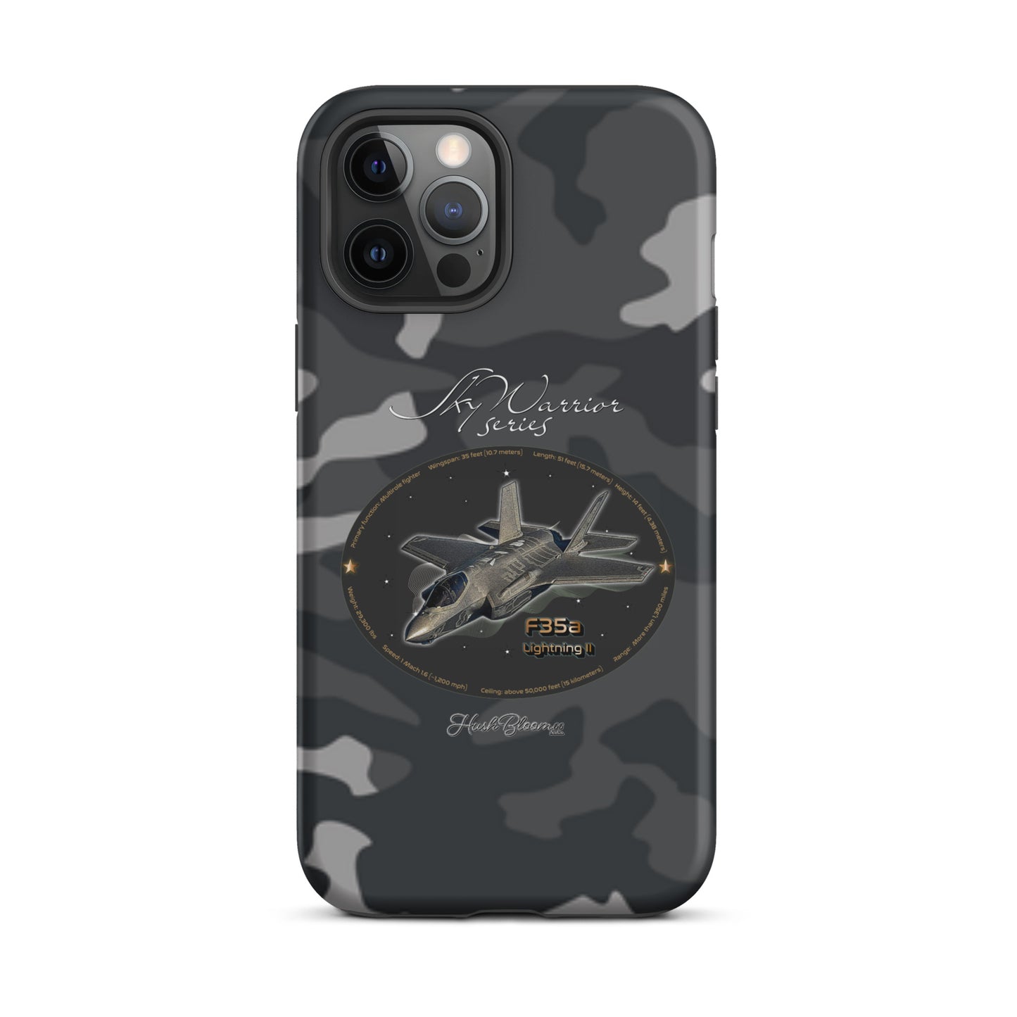 Matte - F35A Lightning Tough Case for iPhone