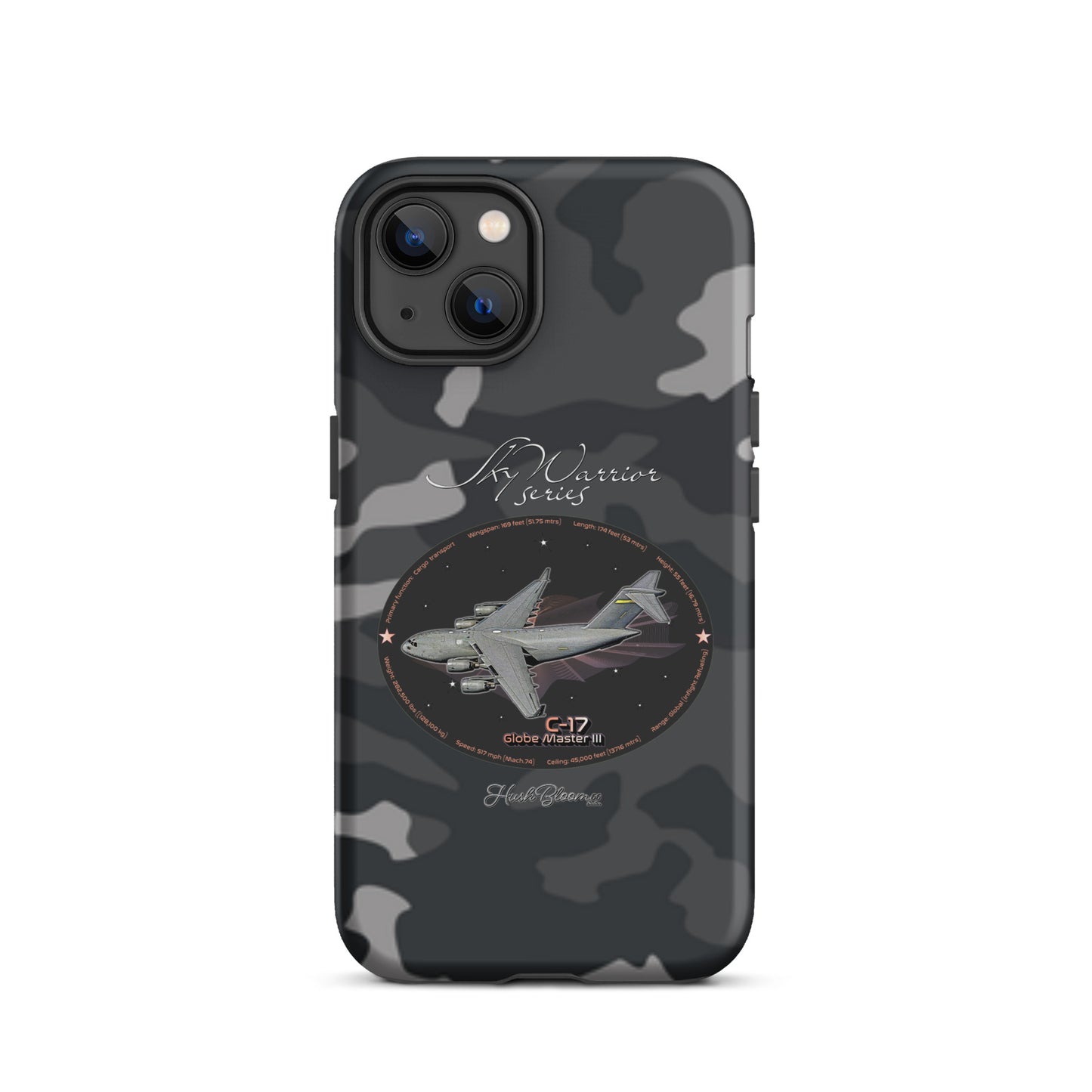 Matte - C17 Globe Master III Tough Case for iPhone