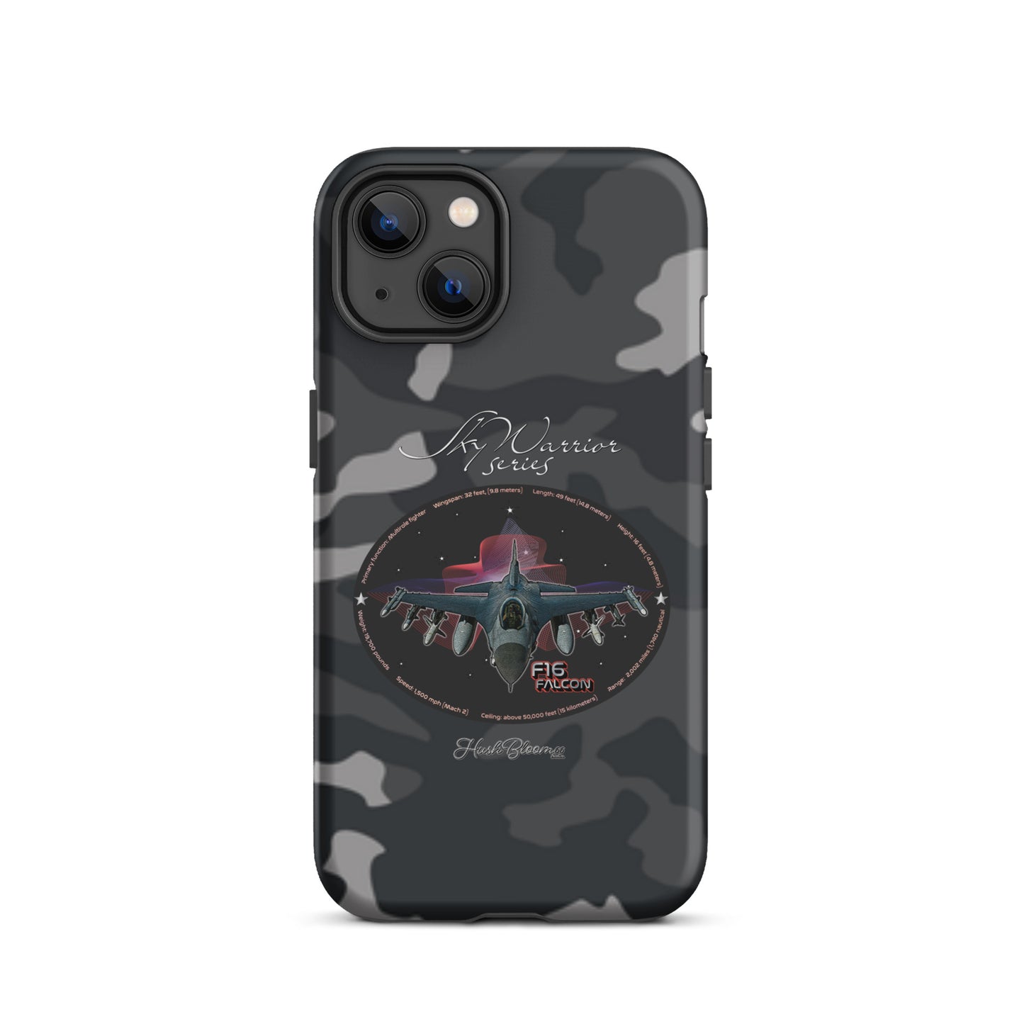Matte - F16 Falcon Tough Case for iPhone