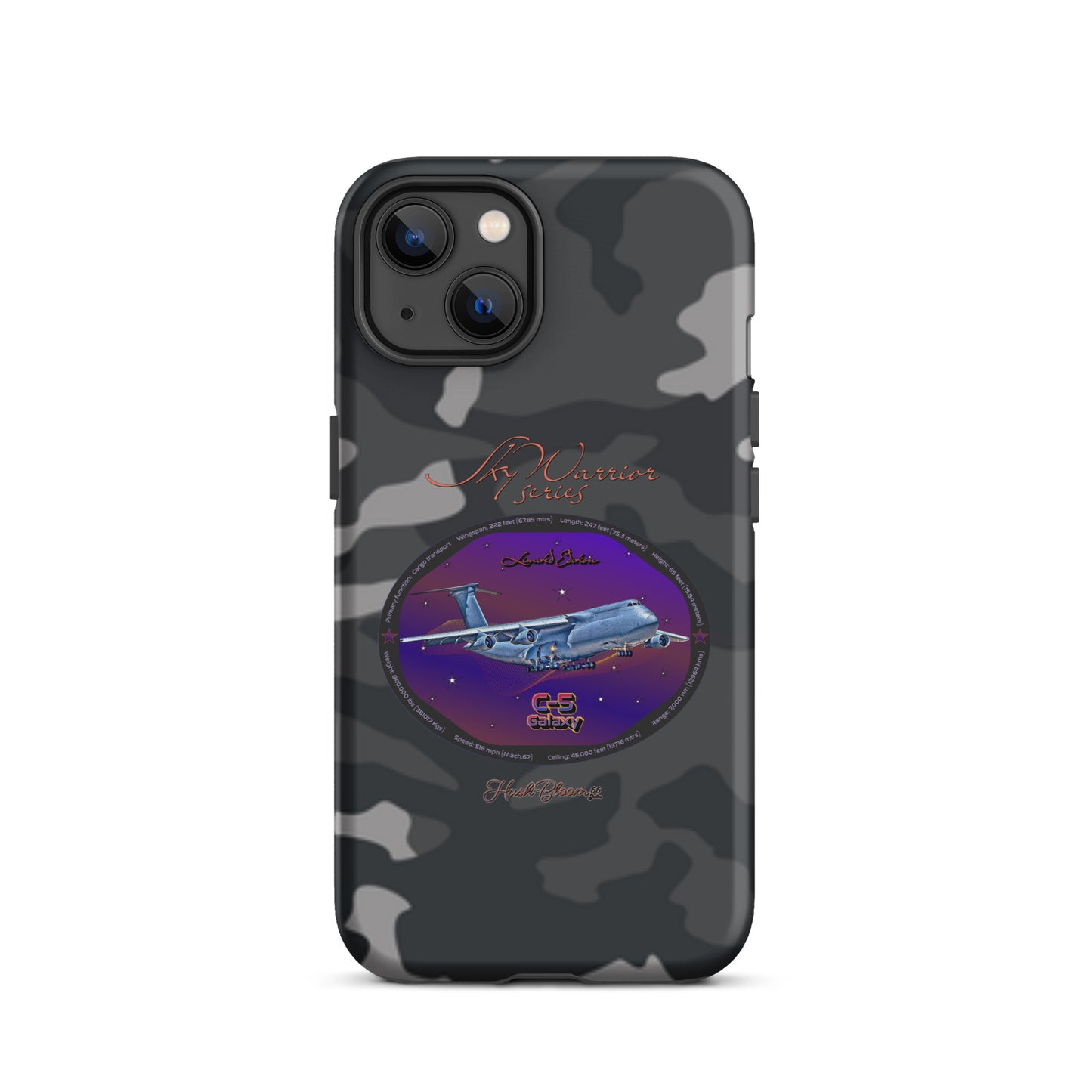 Matte - C5 Galaxy (Limited Edition) Tough Case for iPhone