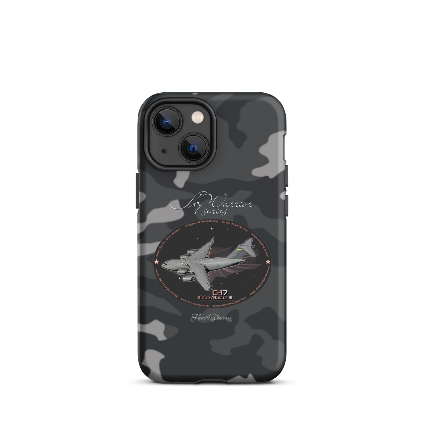 Matte - C17 Globe Master III Tough Case for iPhone