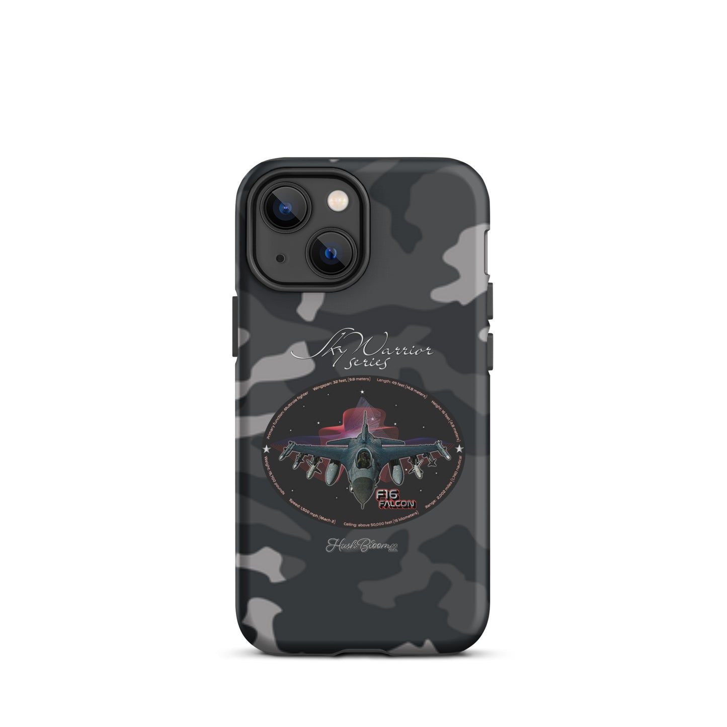 Matte - F16 Falcon Tough Case for iPhone