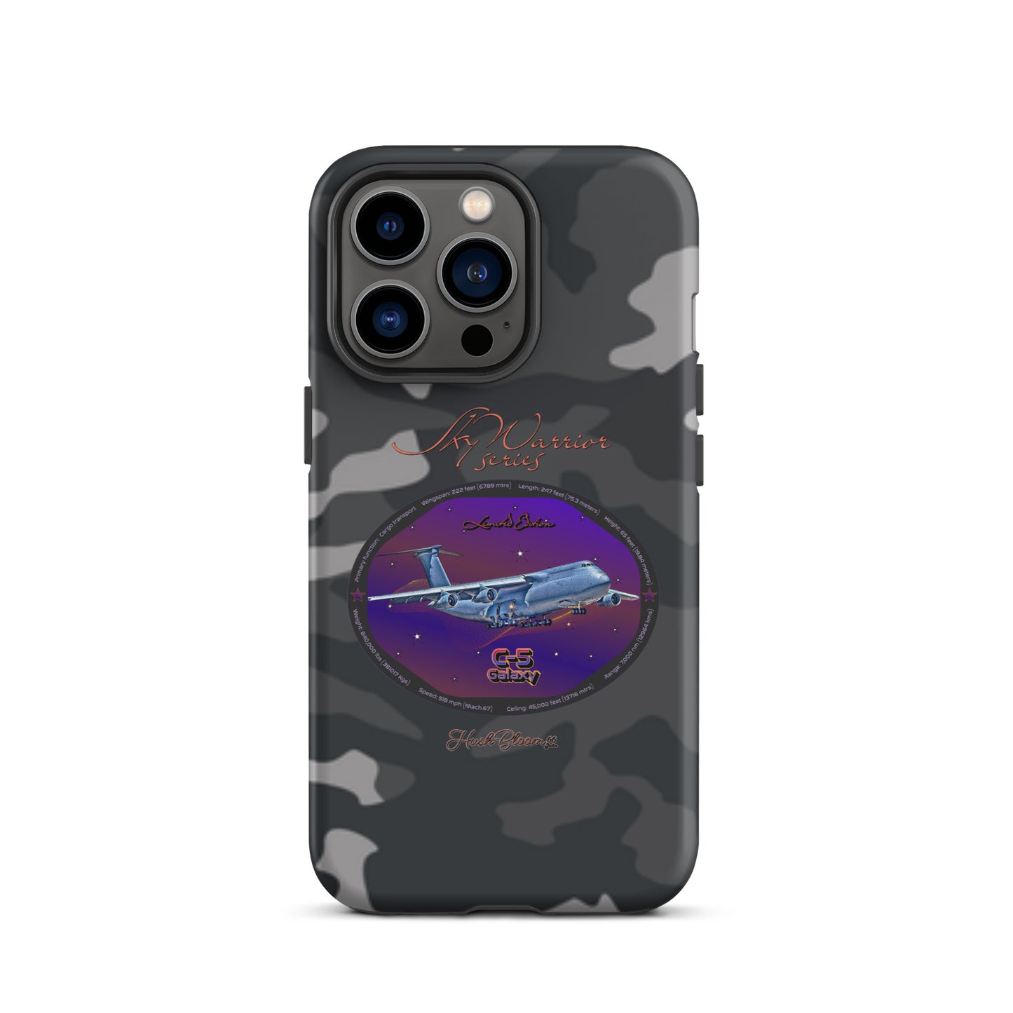 Matte - C5 Galaxy (Limited Edition) Tough Case for iPhone