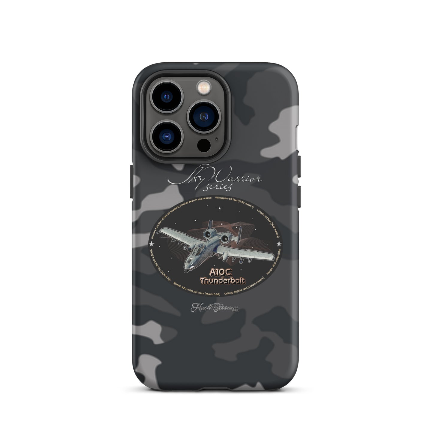 Matte - A10C Thunderbolt Tough Case for iPhone