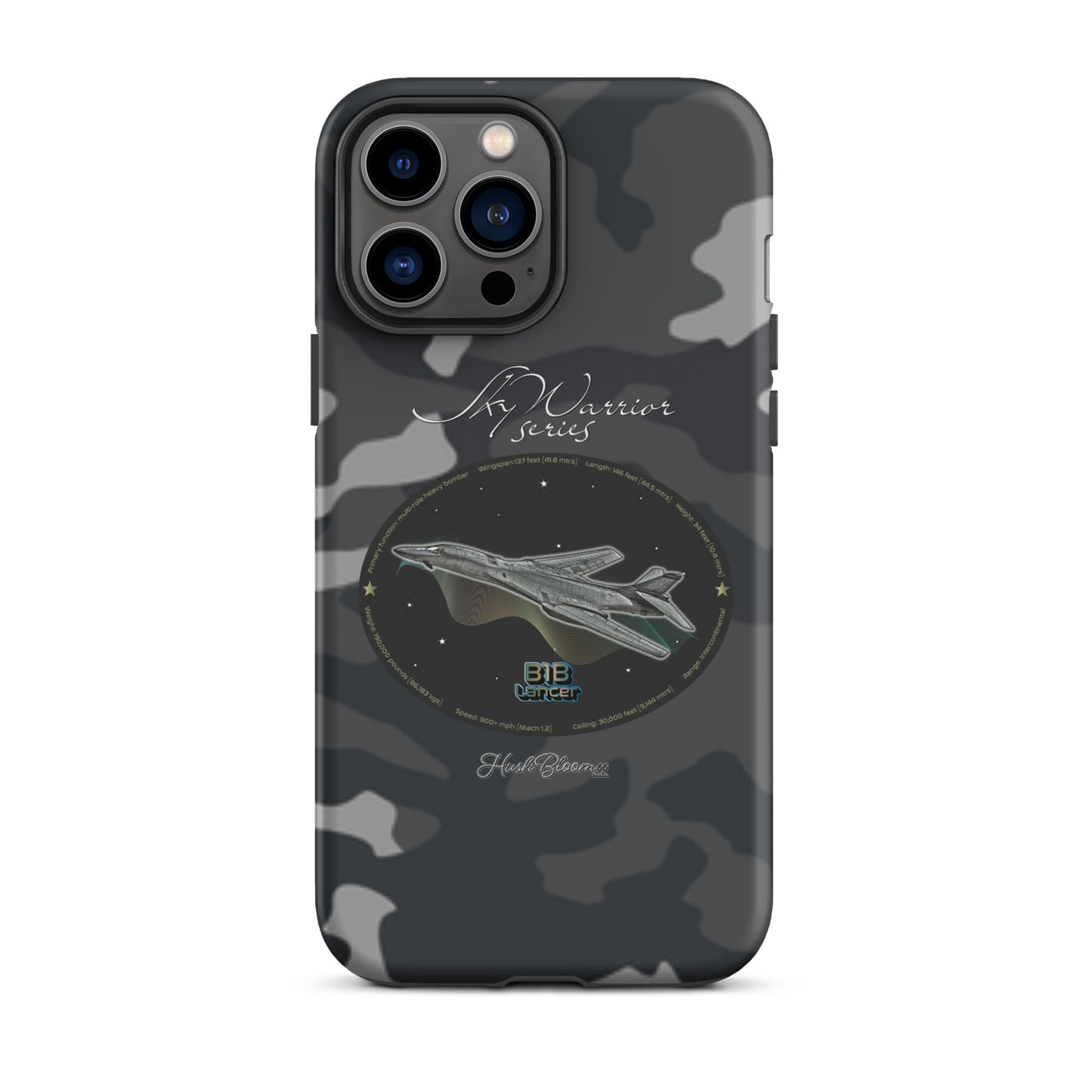 Matte - B1B Lancer Tough Case for iPhone