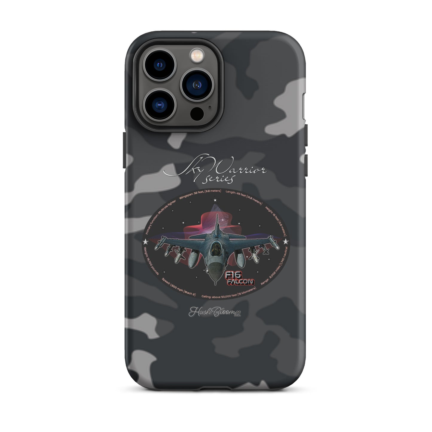 Matte - F16 Falcon Tough Case for iPhone