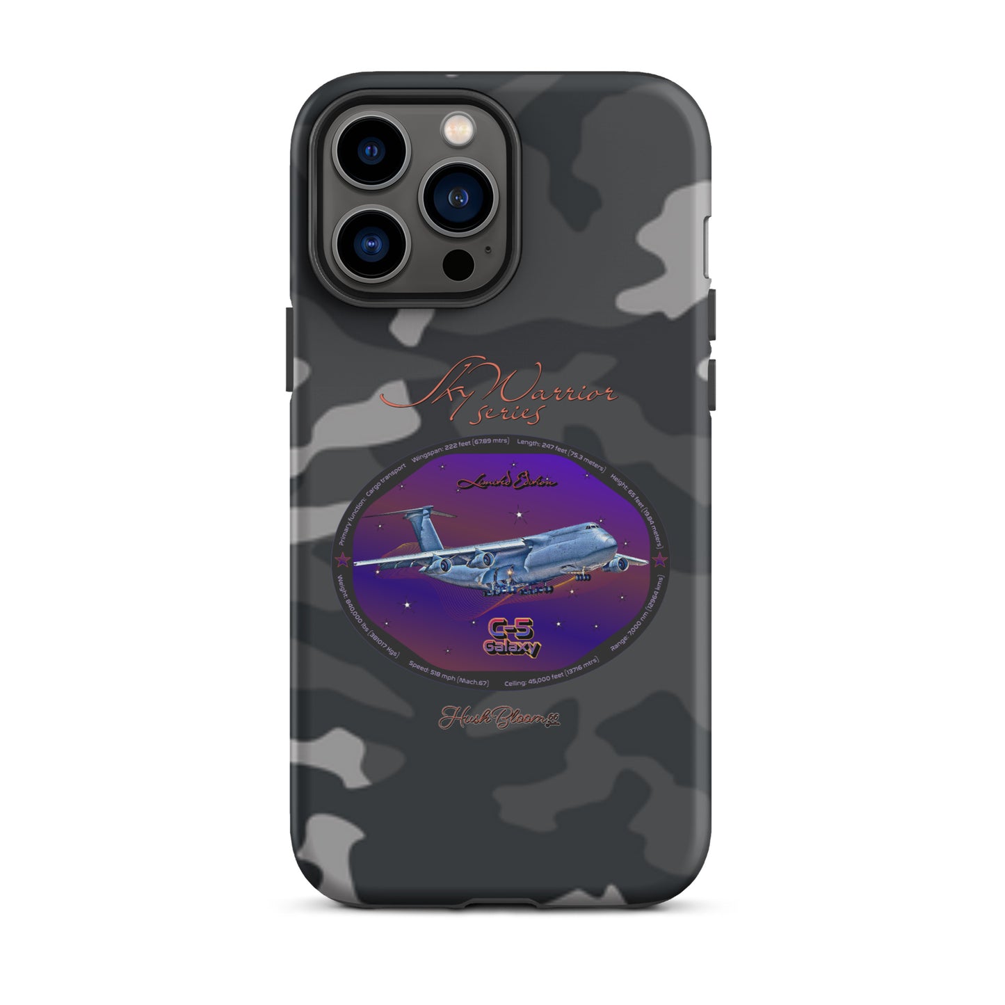 Matte - C5 Galaxy (Limited Edition) Tough Case for iPhone