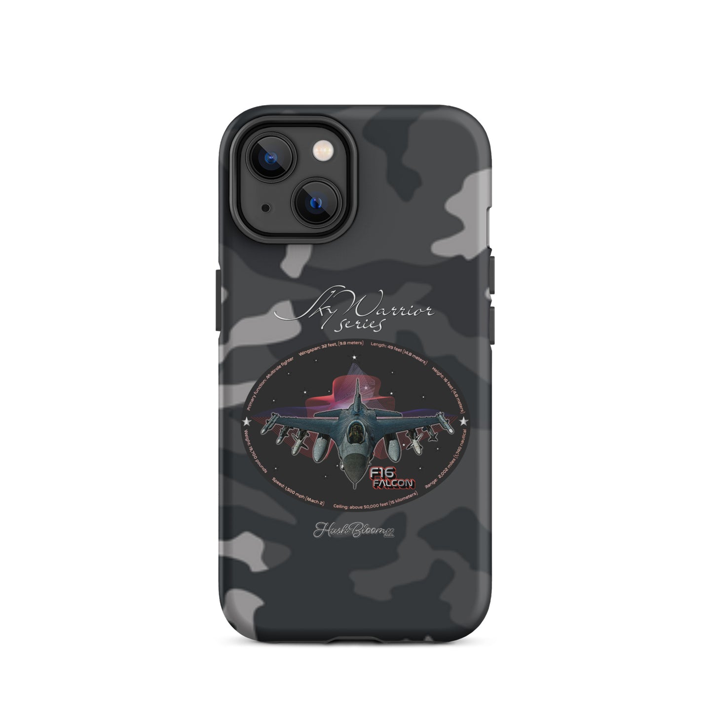 Matte - F16 Falcon Tough Case for iPhone