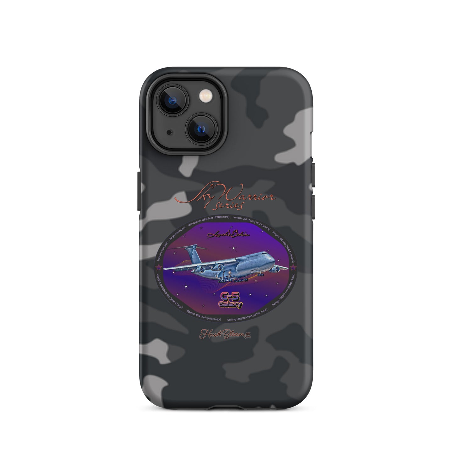 Matte - C5 Galaxy (Limited Edition) Tough Case for iPhone