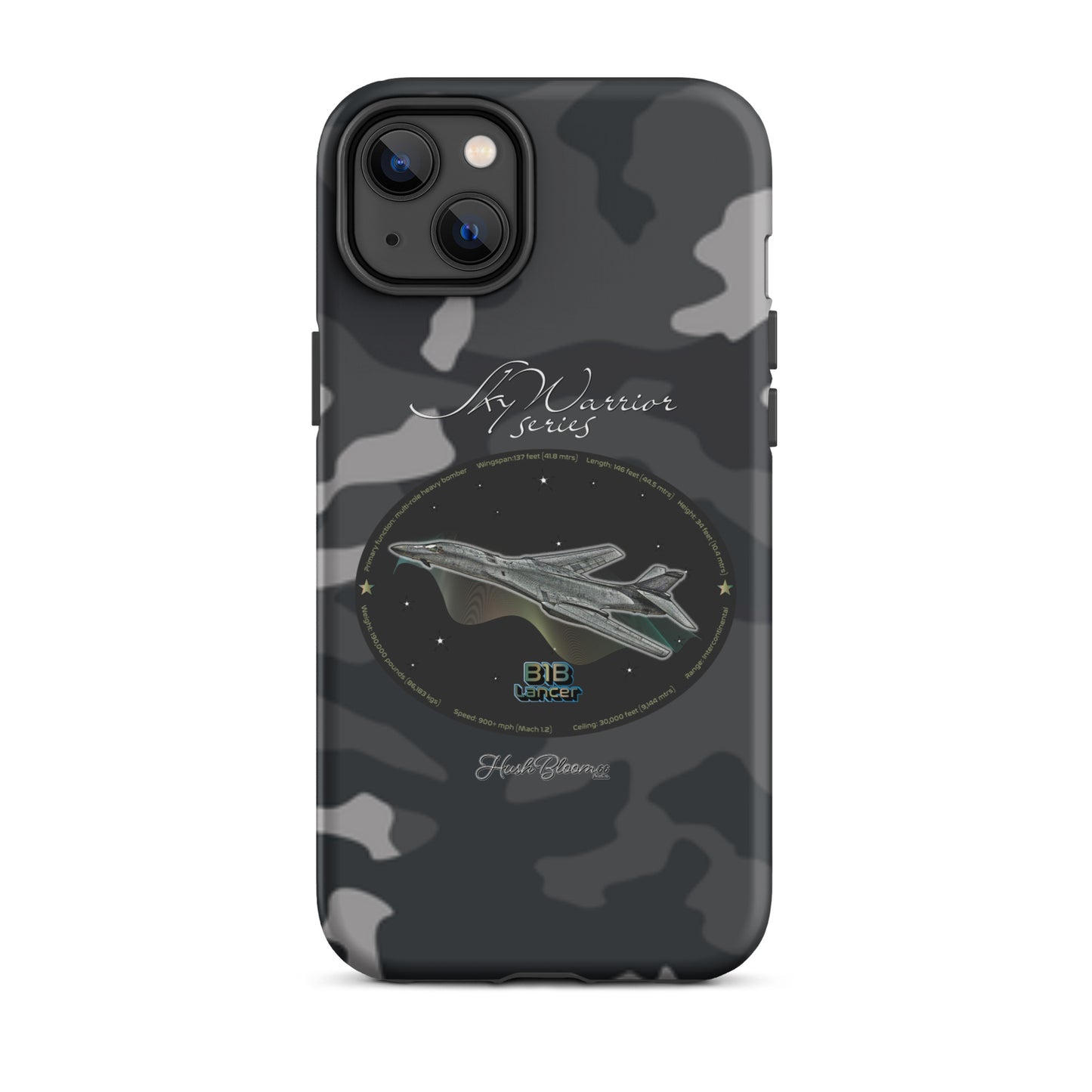 Matte - B1B Lancer Tough Case for iPhone