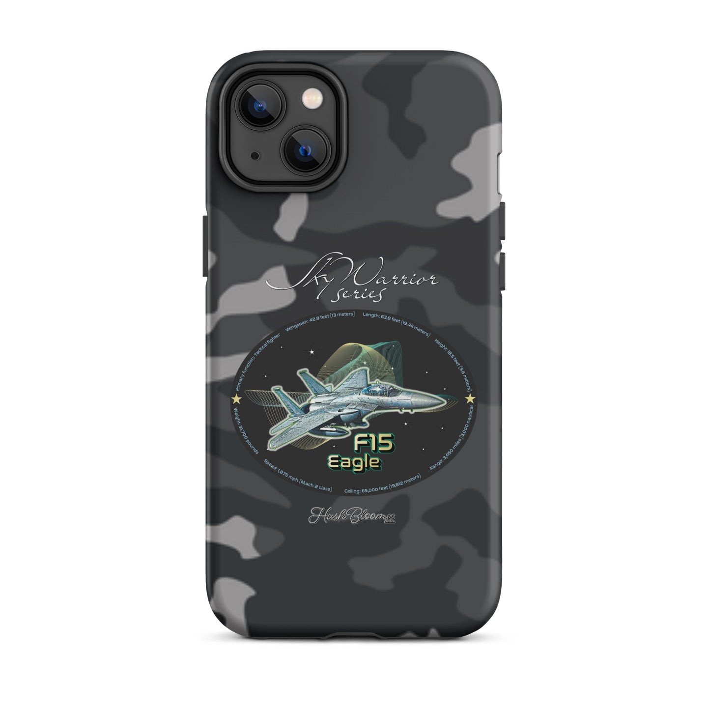 Matte - F15 Eagle Tough Case for iPhone