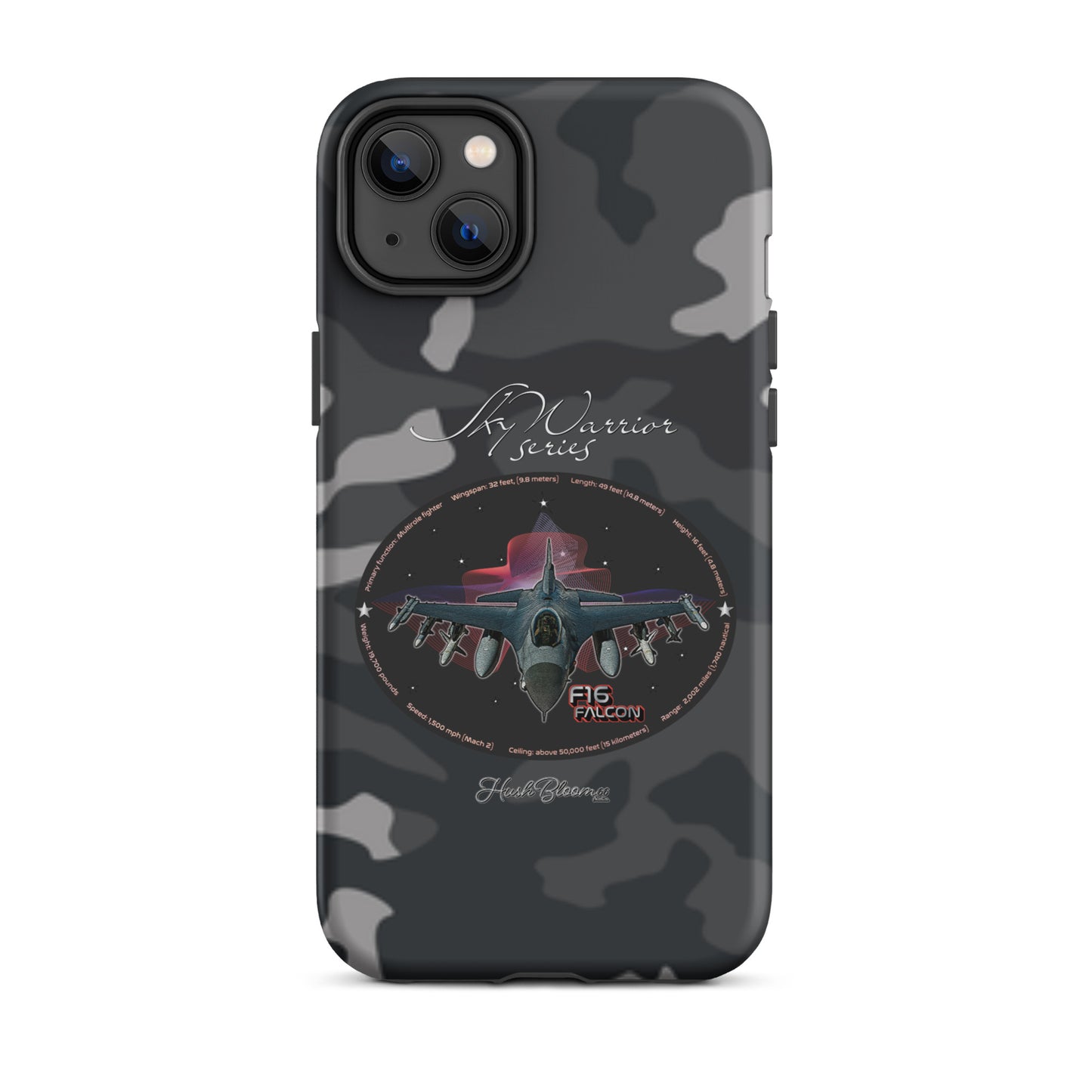 Matte - F16 Falcon Tough Case for iPhone