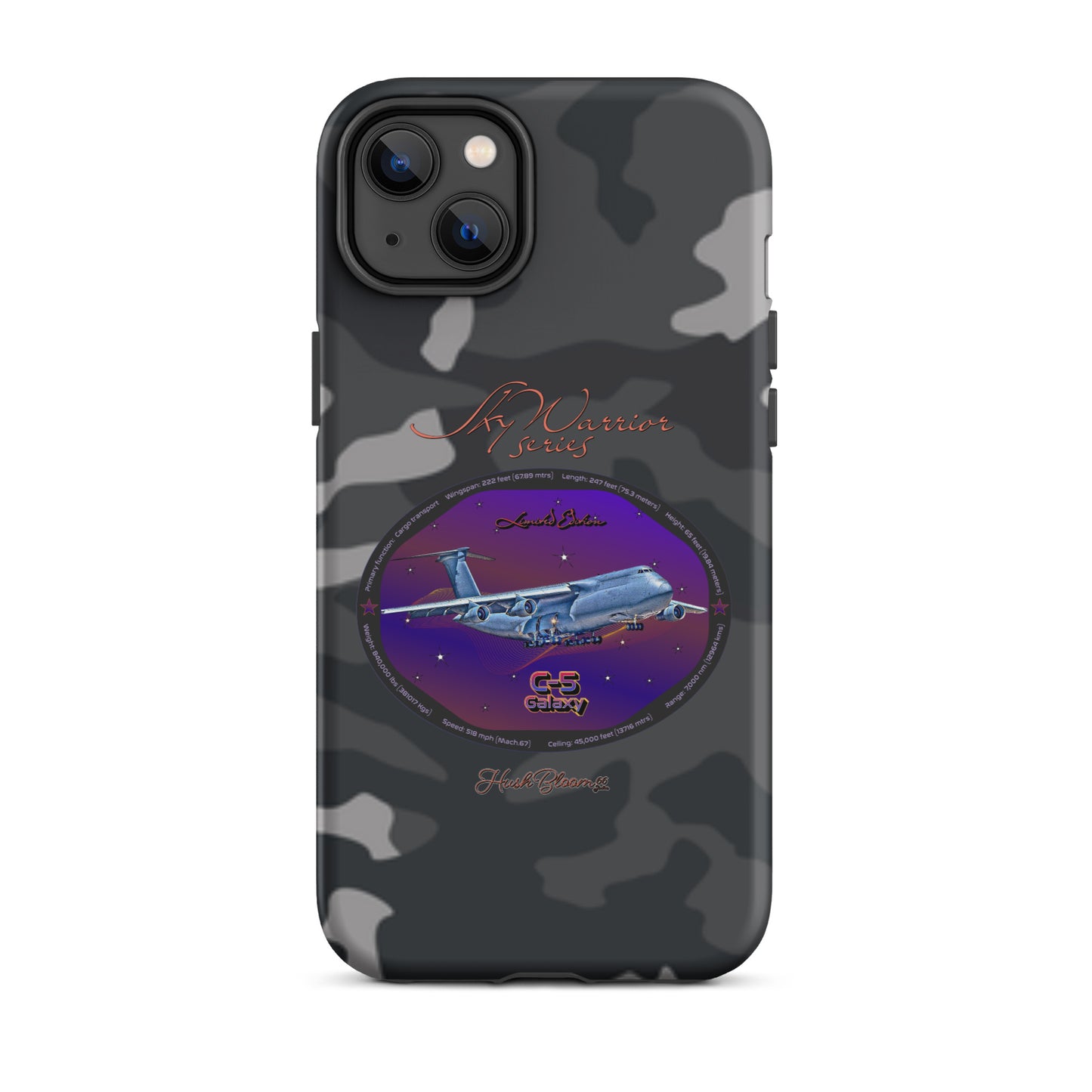 Matte - C5 Galaxy (Limited Edition) Tough Case for iPhone