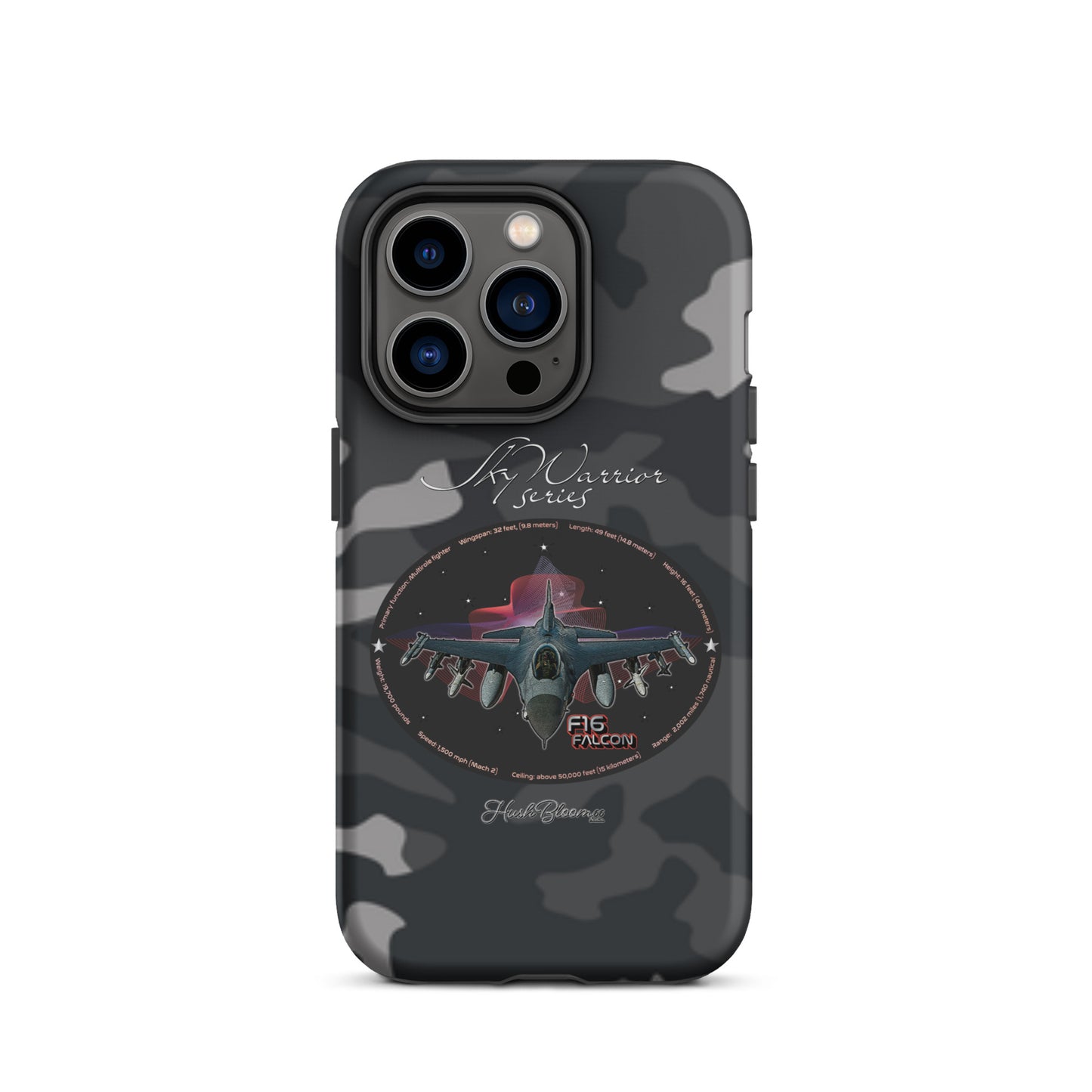 Matte - F16 Falcon Tough Case for iPhone