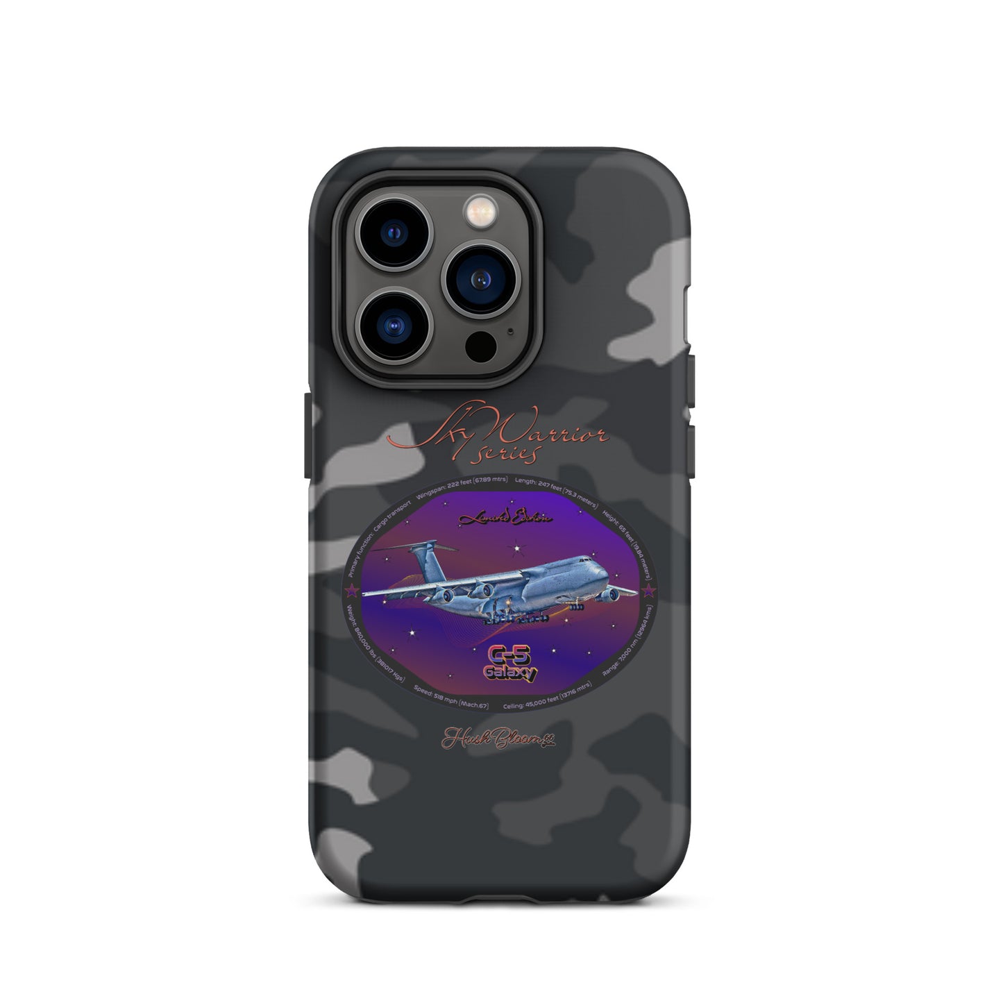 Matte - C5 Galaxy (Limited Edition) Tough Case for iPhone