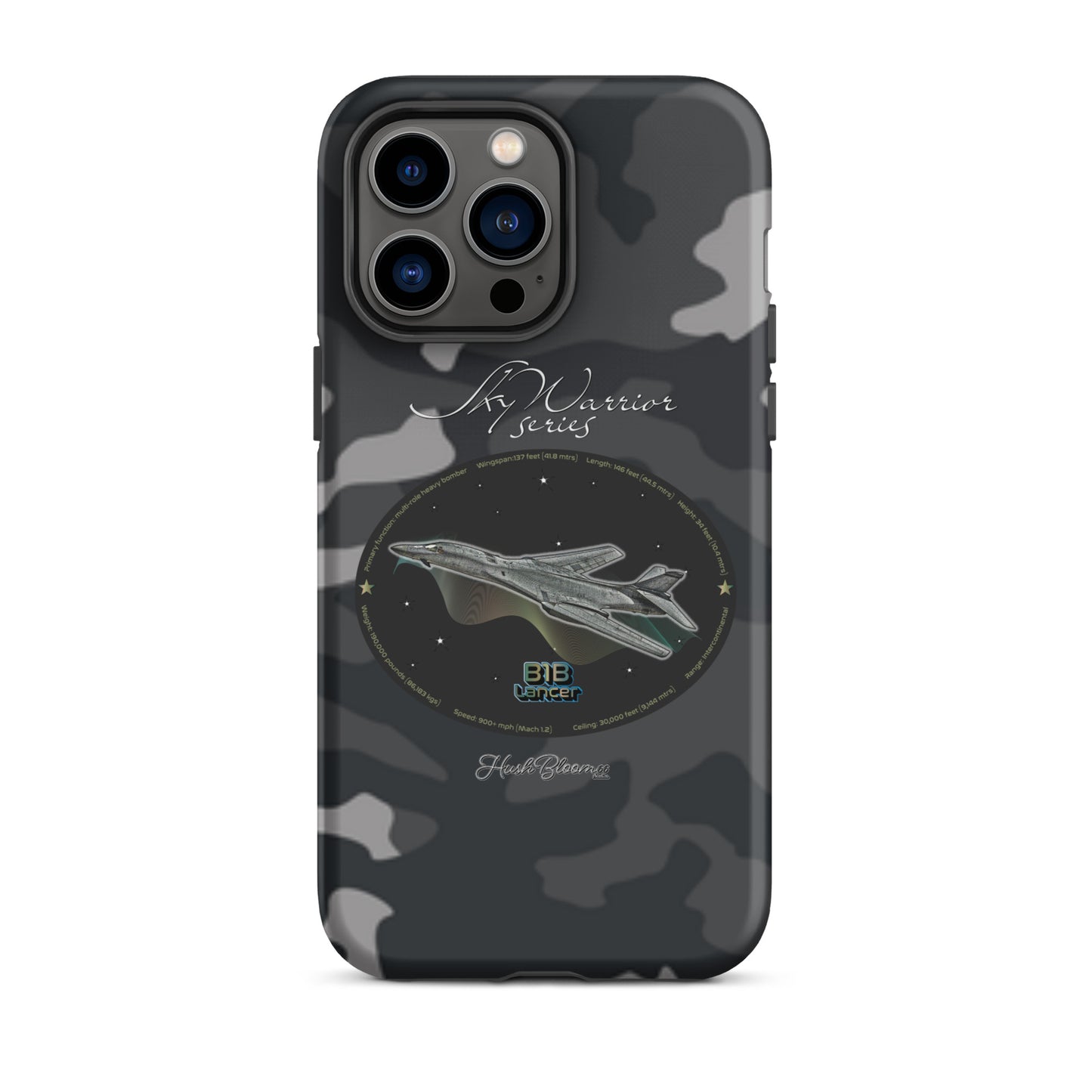 Matte - B1B Lancer Tough Case for iPhone