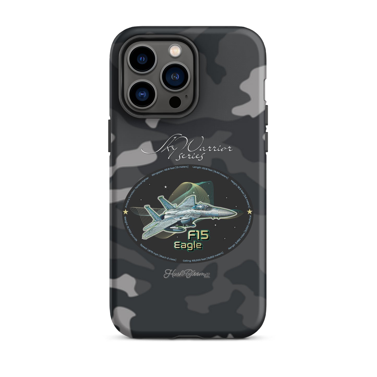 Matte - F15 Eagle Tough Case for iPhone