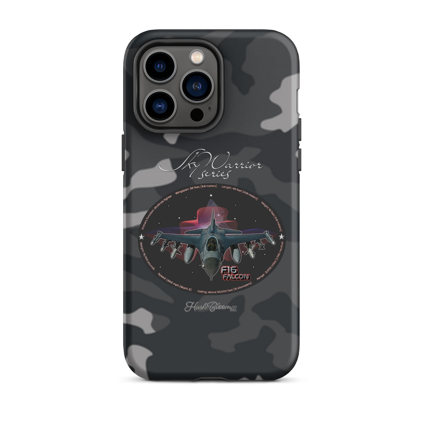 Matte - F16 Falcon Tough Case for iPhone