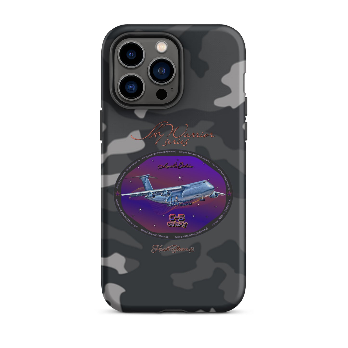 Matte - C5 Galaxy (Limited Edition) Tough Case for iPhone