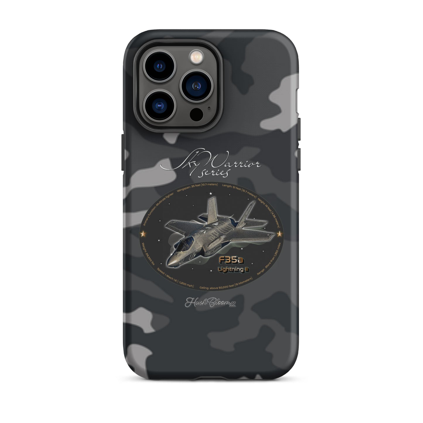 Matte - F35A Lightning Tough Case for iPhone