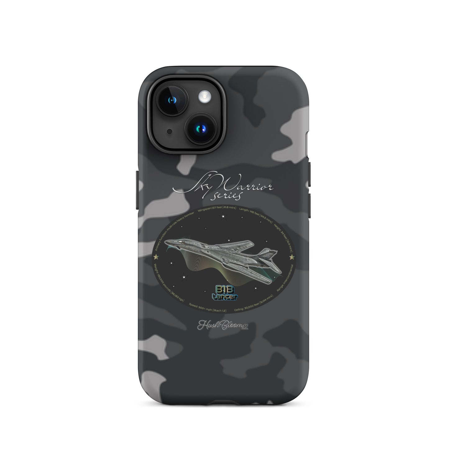 Matte - B1B Lancer Tough Case for iPhone