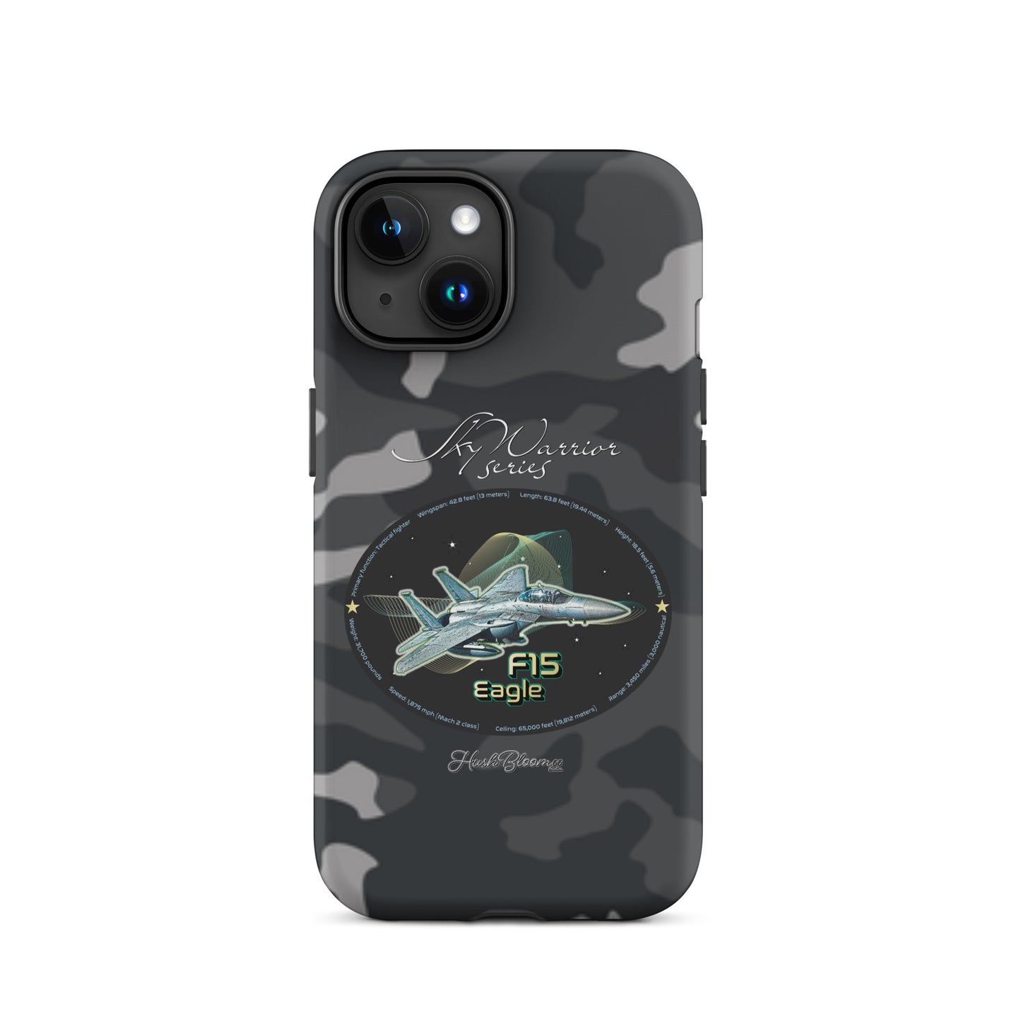 Matte - F15 Eagle Tough Case for iPhone