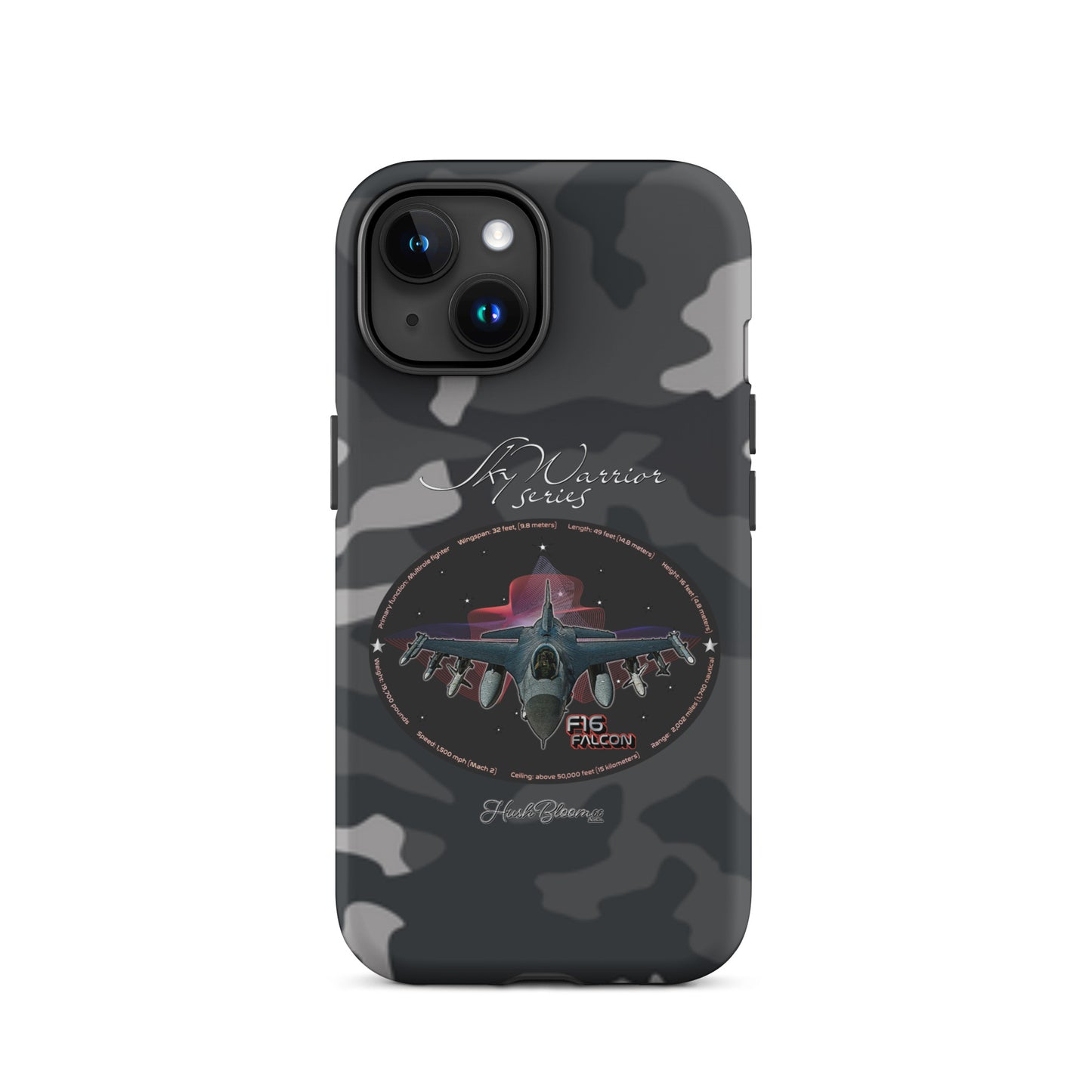 Matte - F16 Falcon Tough Case for iPhone