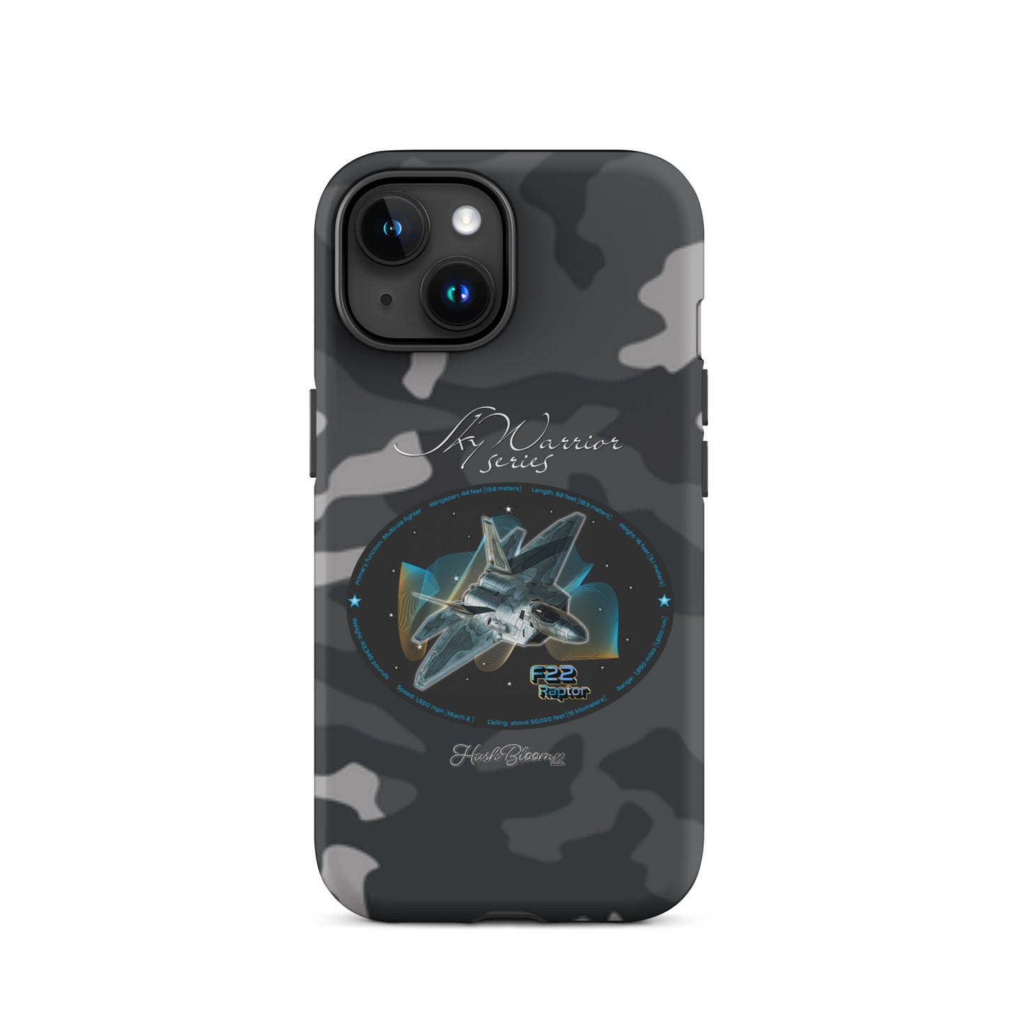Matte - F22 Raptor Tough Case for iPhone