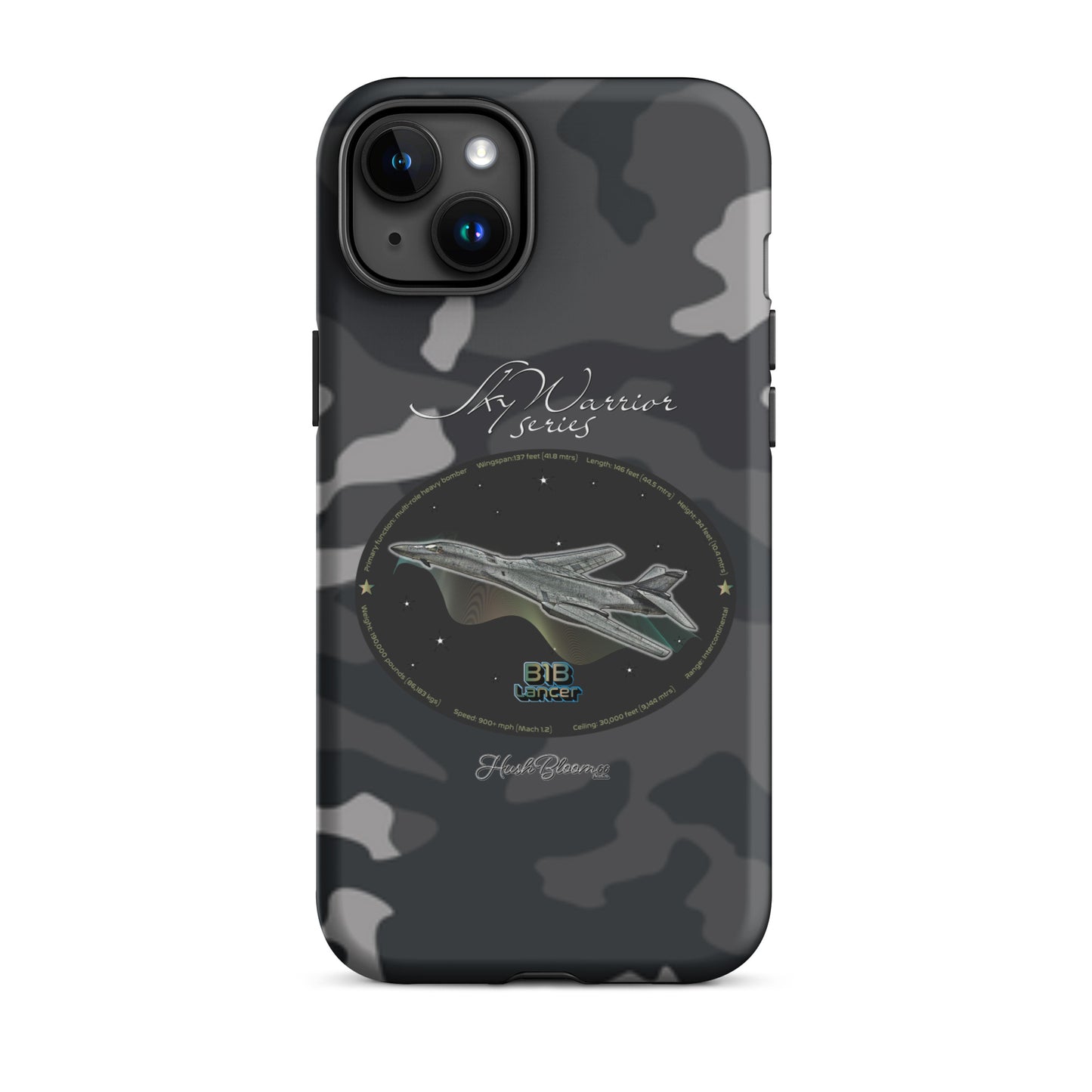 Matte - B1B Lancer Tough Case for iPhone