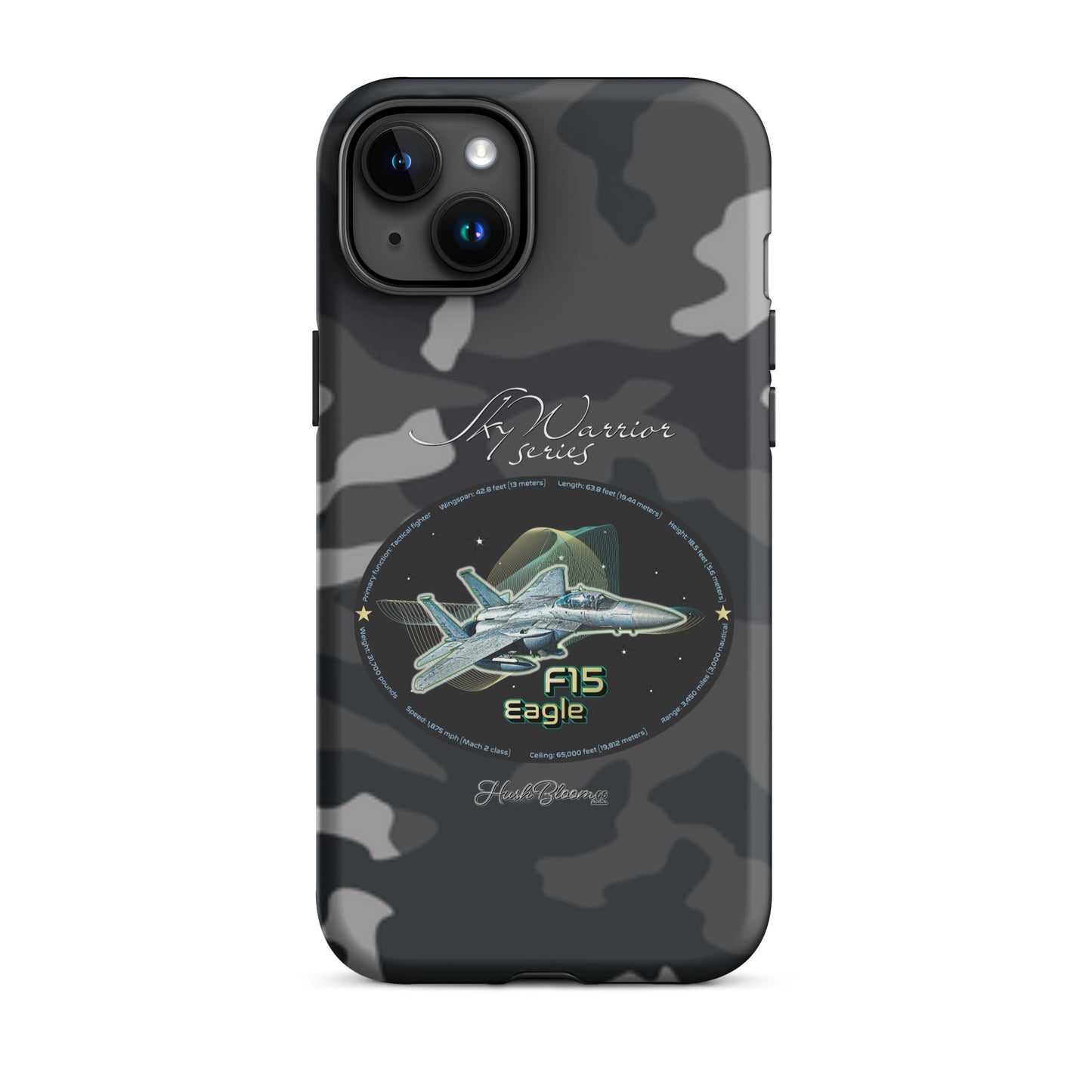 Matte - F15 Eagle Tough Case for iPhone