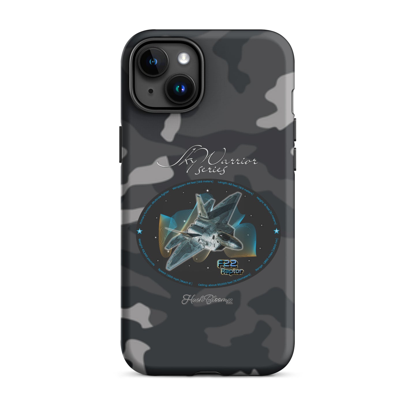 Matte - F22 Raptor Tough Case for iPhone