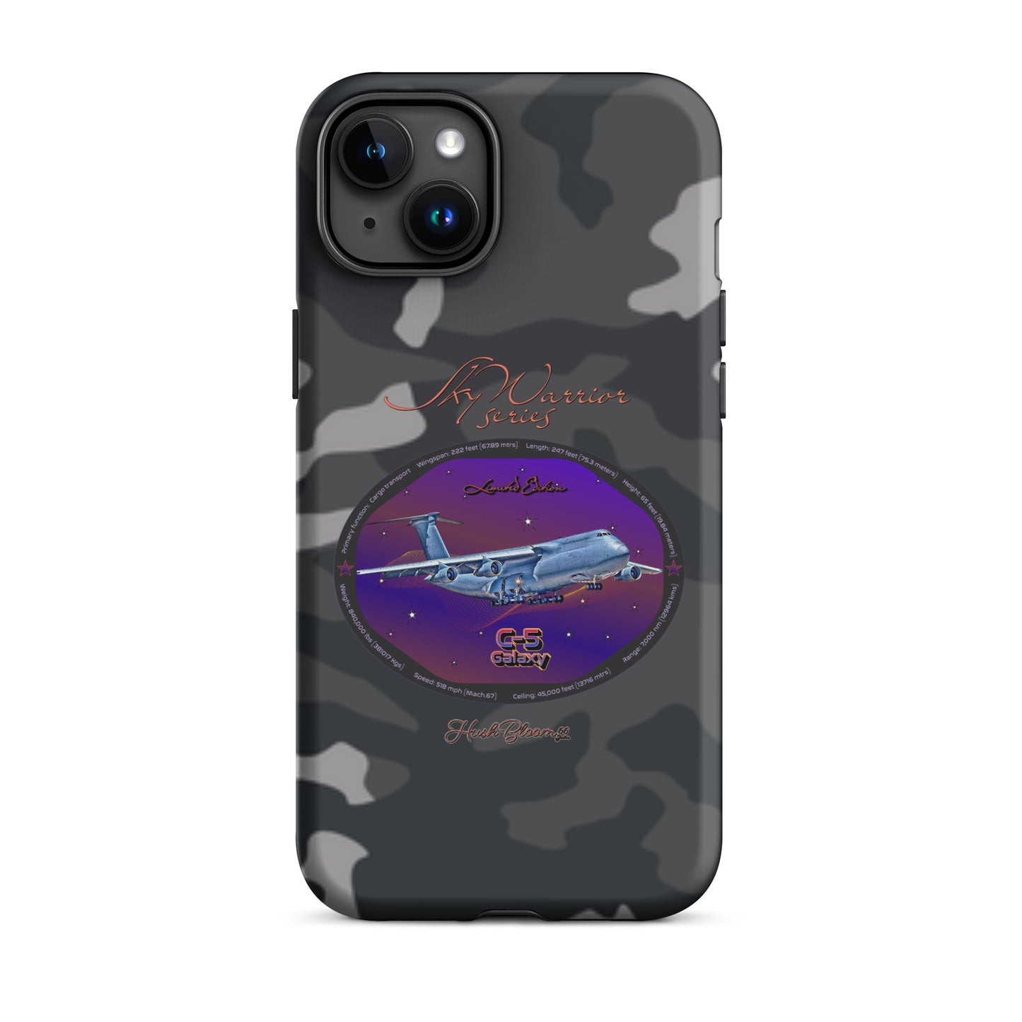 Matte - C5 Galaxy (Limited Edition) Tough Case for iPhone
