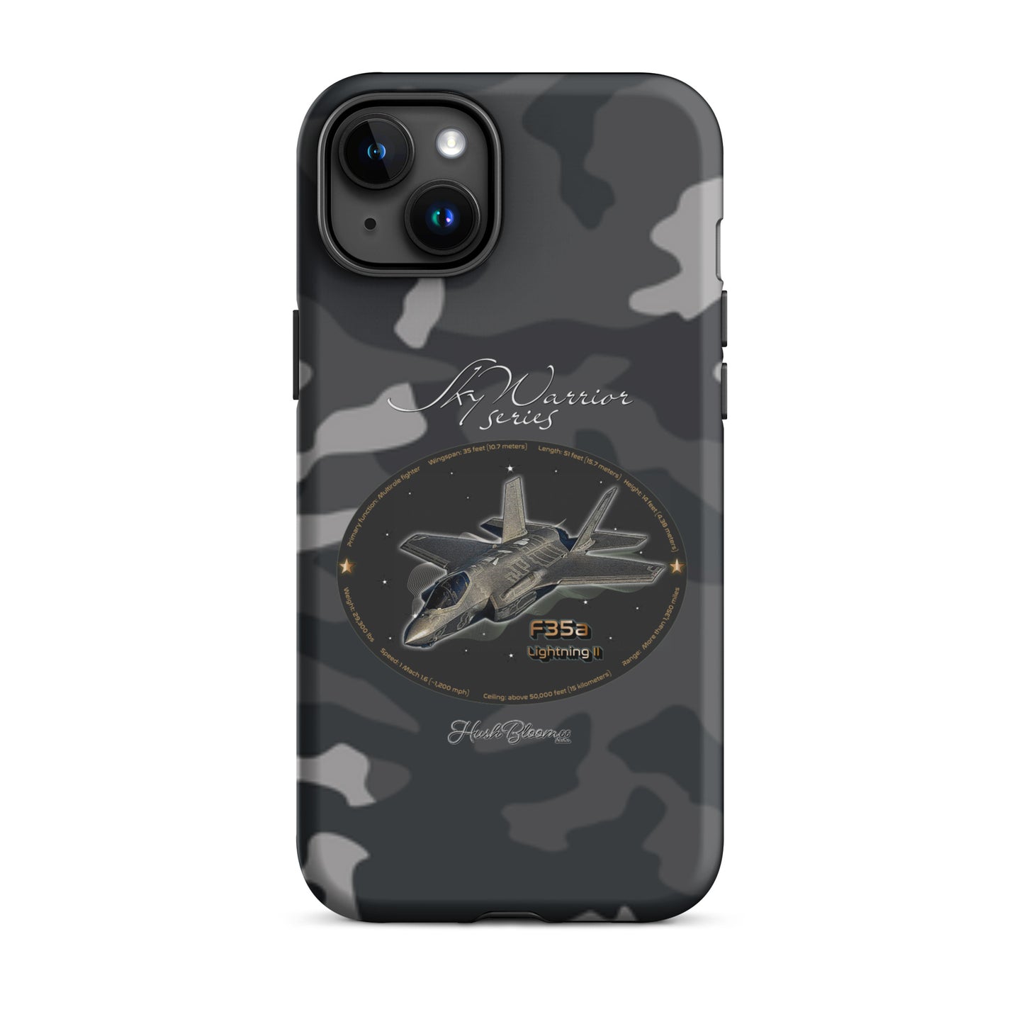 Matte - F35A Lightning Tough Case for iPhone