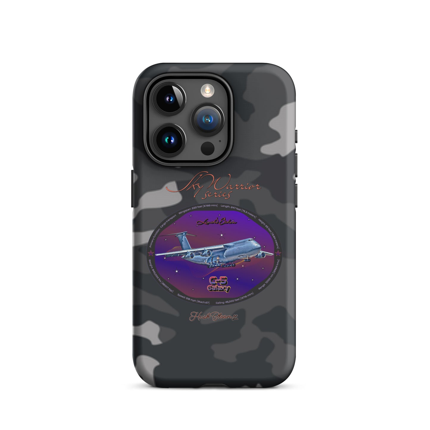 Matte - C5 Galaxy (Limited Edition) Tough Case for iPhone
