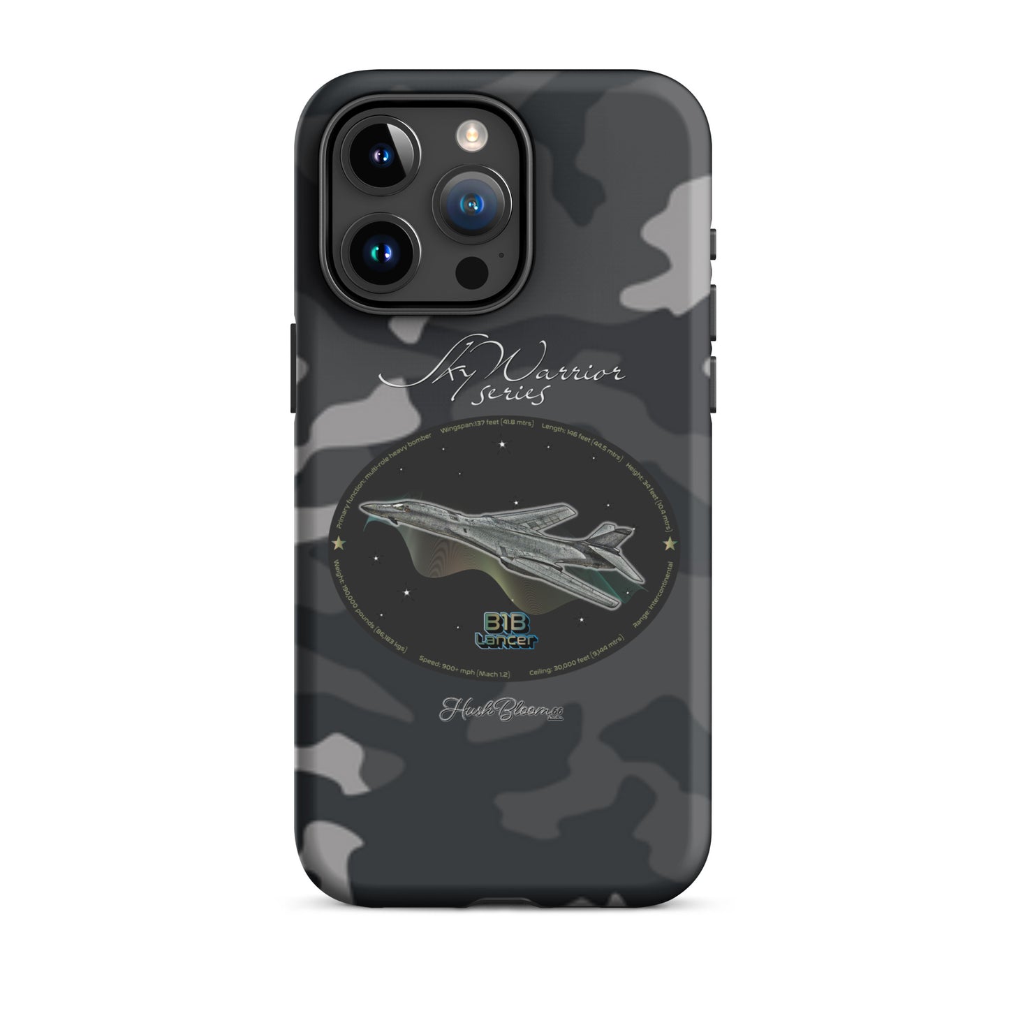 Matte - B1B Lancer Tough Case for iPhone